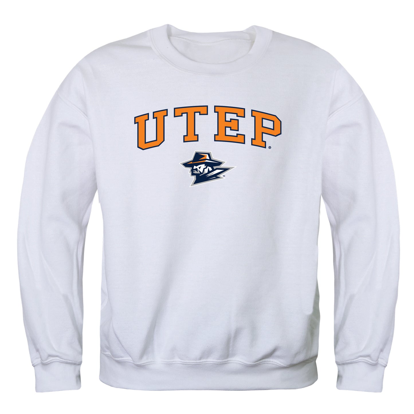 University of Texas at El Paso Miners Campus Crewneck Pullover Sweatshirt Sweate