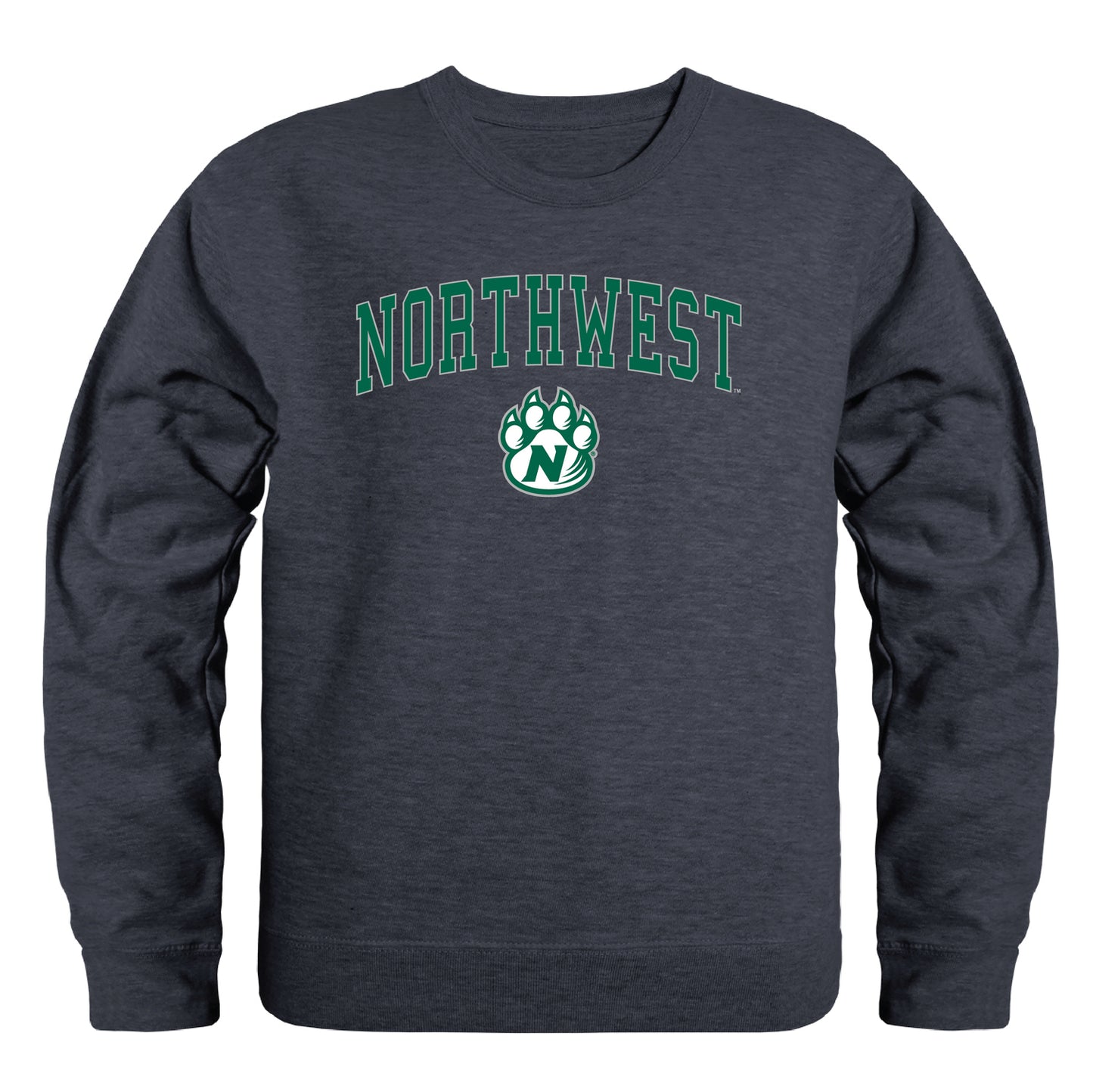 Northwest Missouri State University Bearcats Campus Crewneck Pullover Sweatshirt Sweate