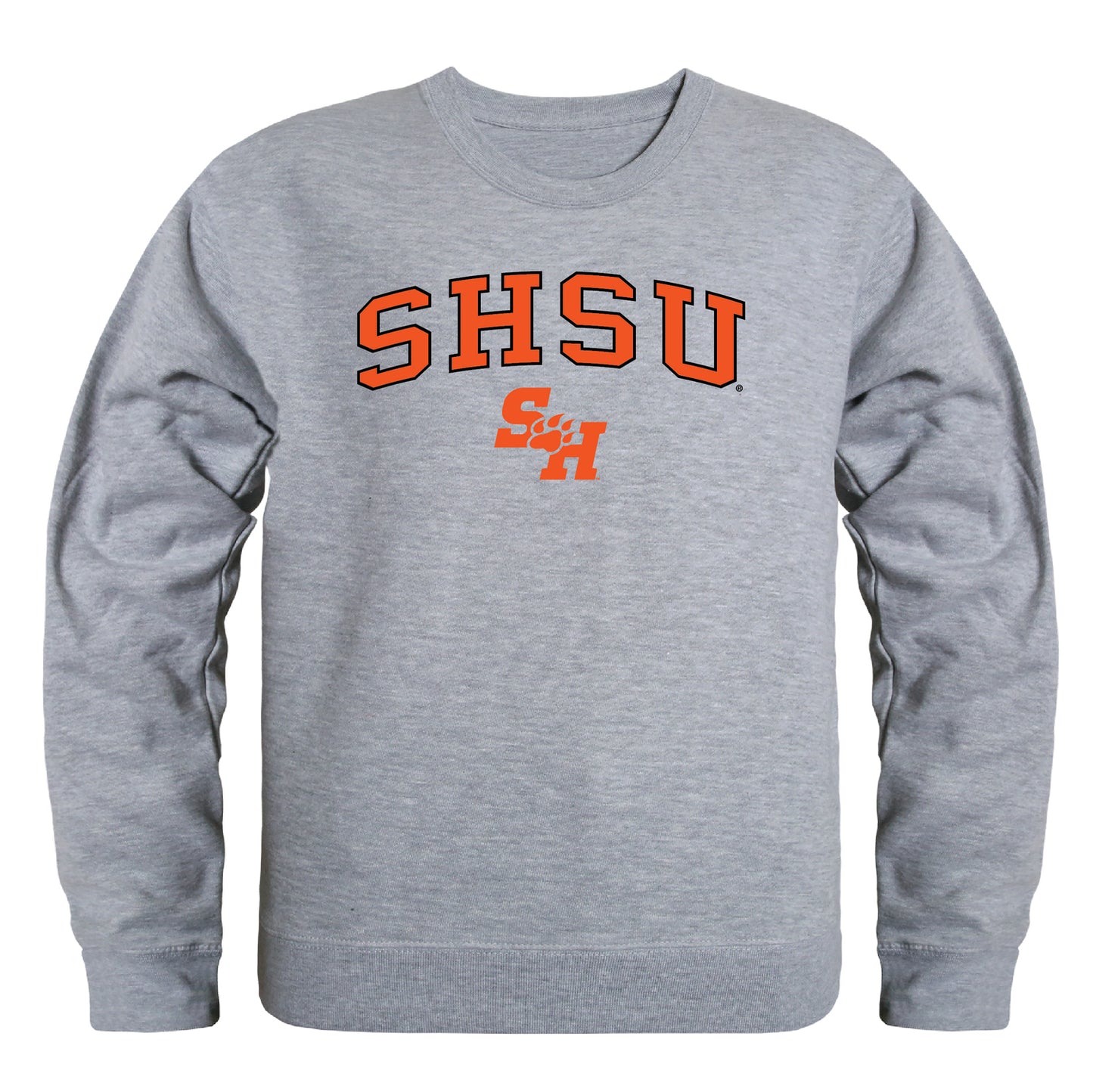 Sam Houston State University Bearkats Campus Crewneck Pullover Sweatshirt Sweate