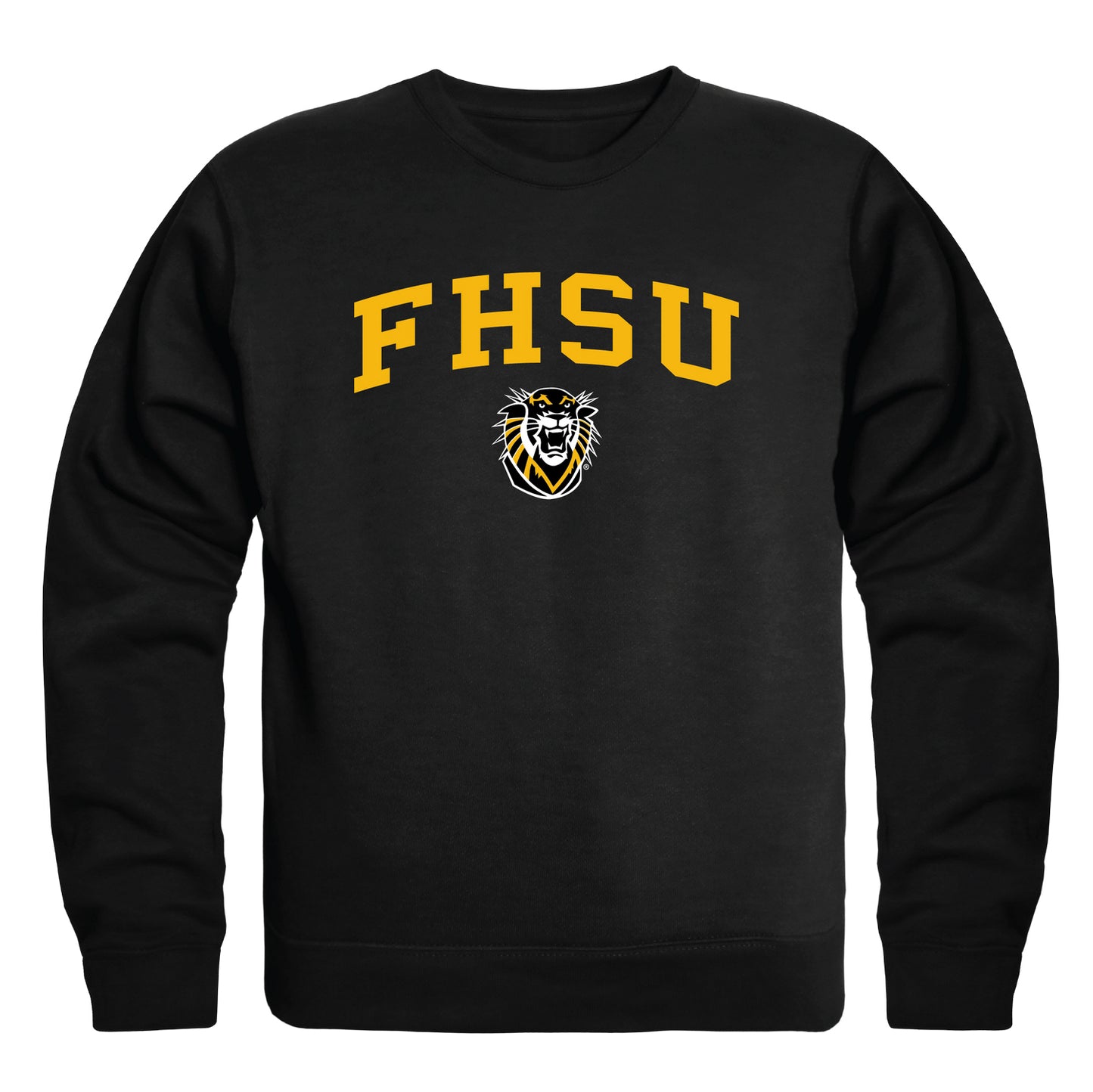 Fort Hays State University Tigers Campus Crewneck Pullover Sweatshirt Sweate