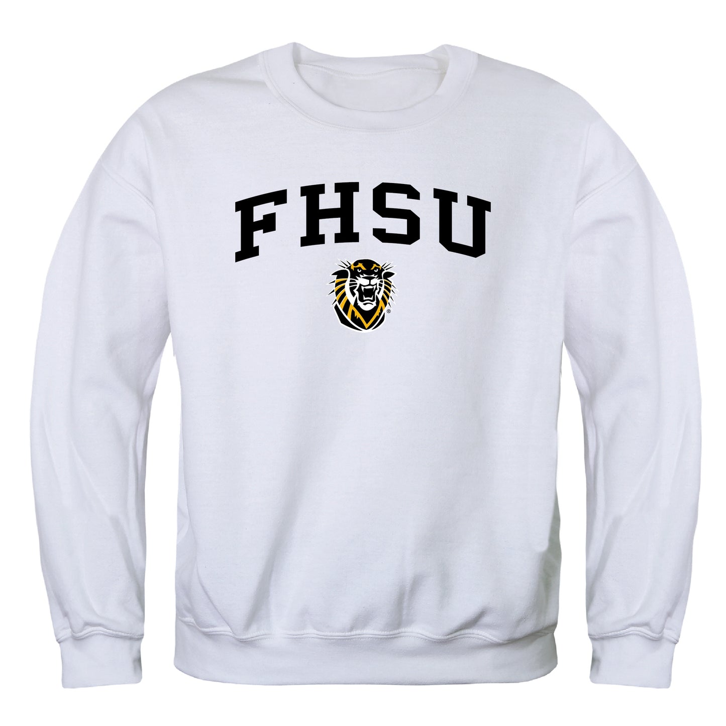 Fort Hays State University Tigers Campus Crewneck Pullover Sweatshirt Sweate