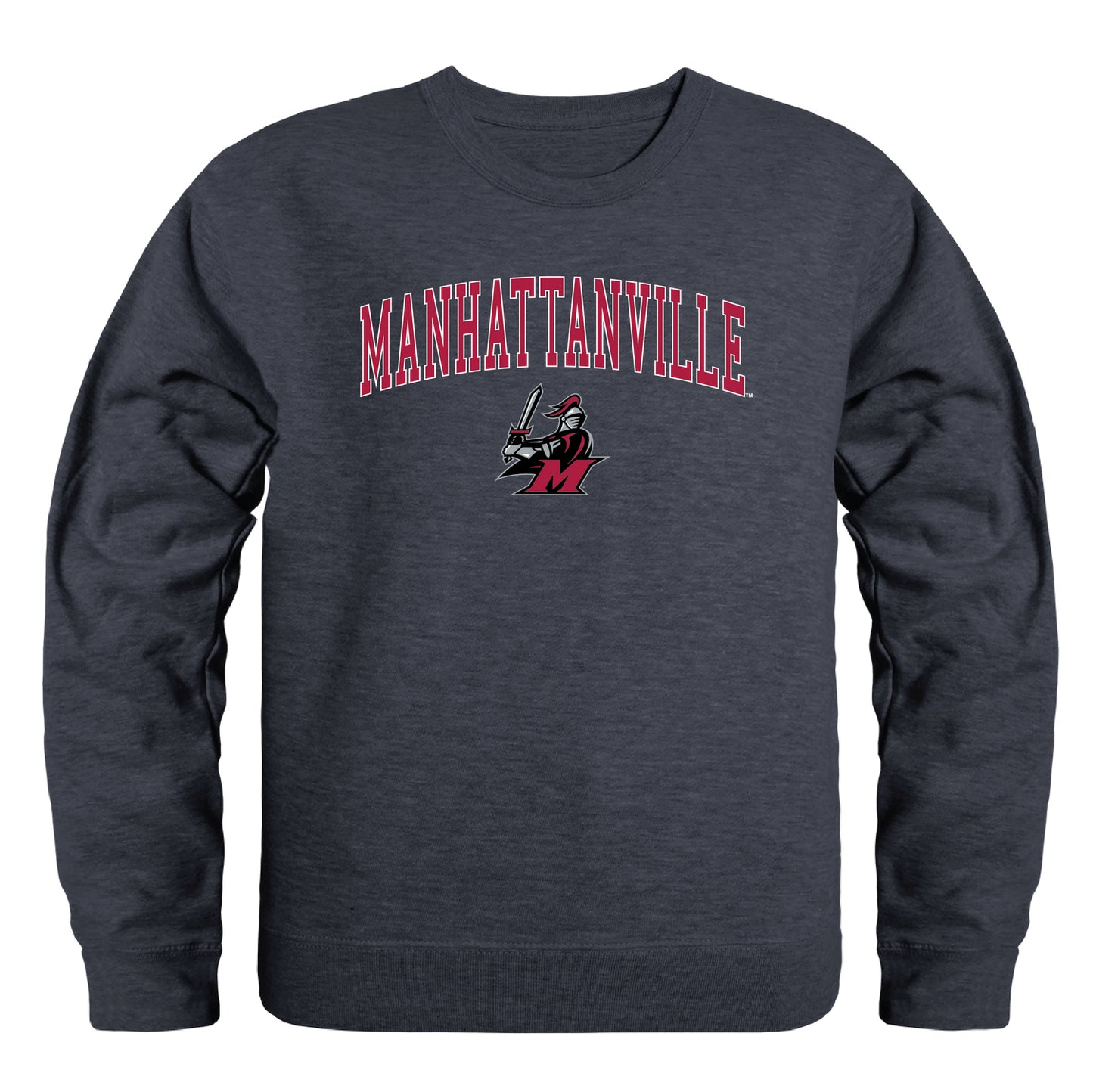 Manhattanville College Valiants Campus Crewneck Pullover Sweatshirt Sweate