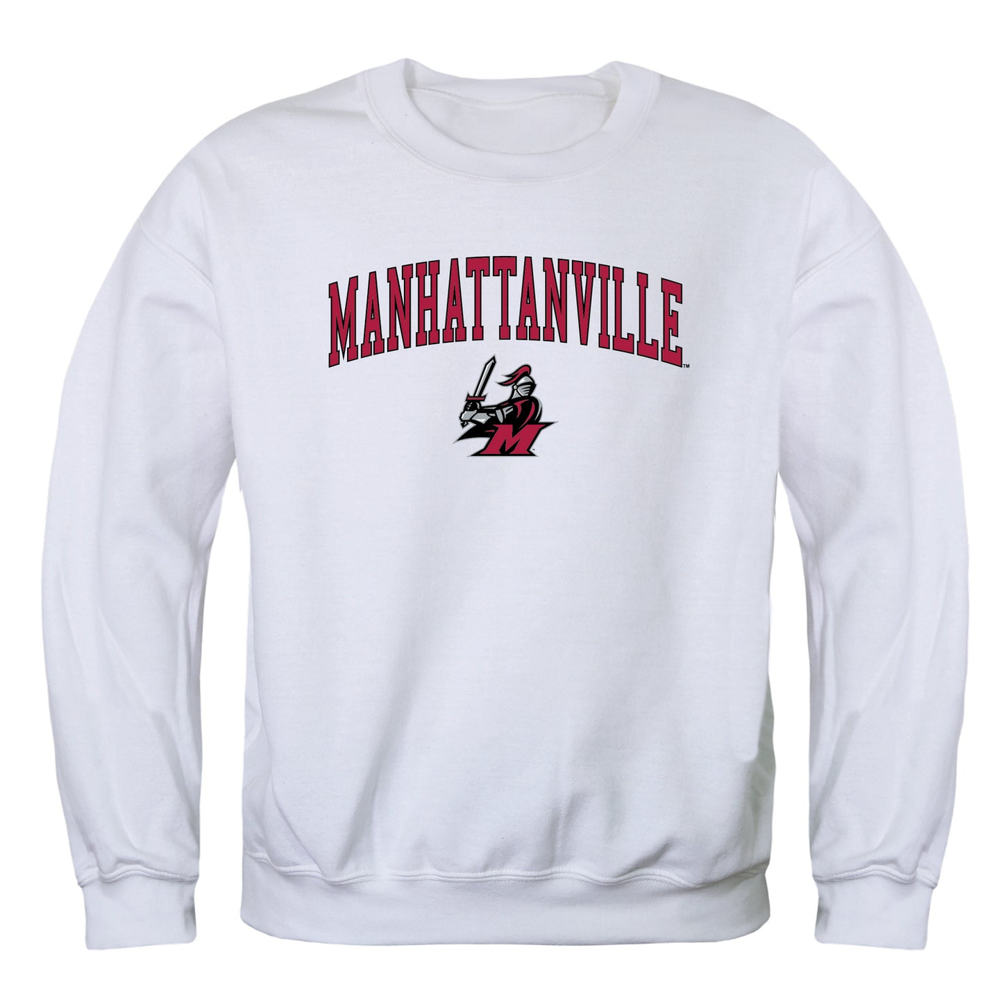 Manhattanville College Valiants Campus Crewneck Pullover Sweatshirt Sweate