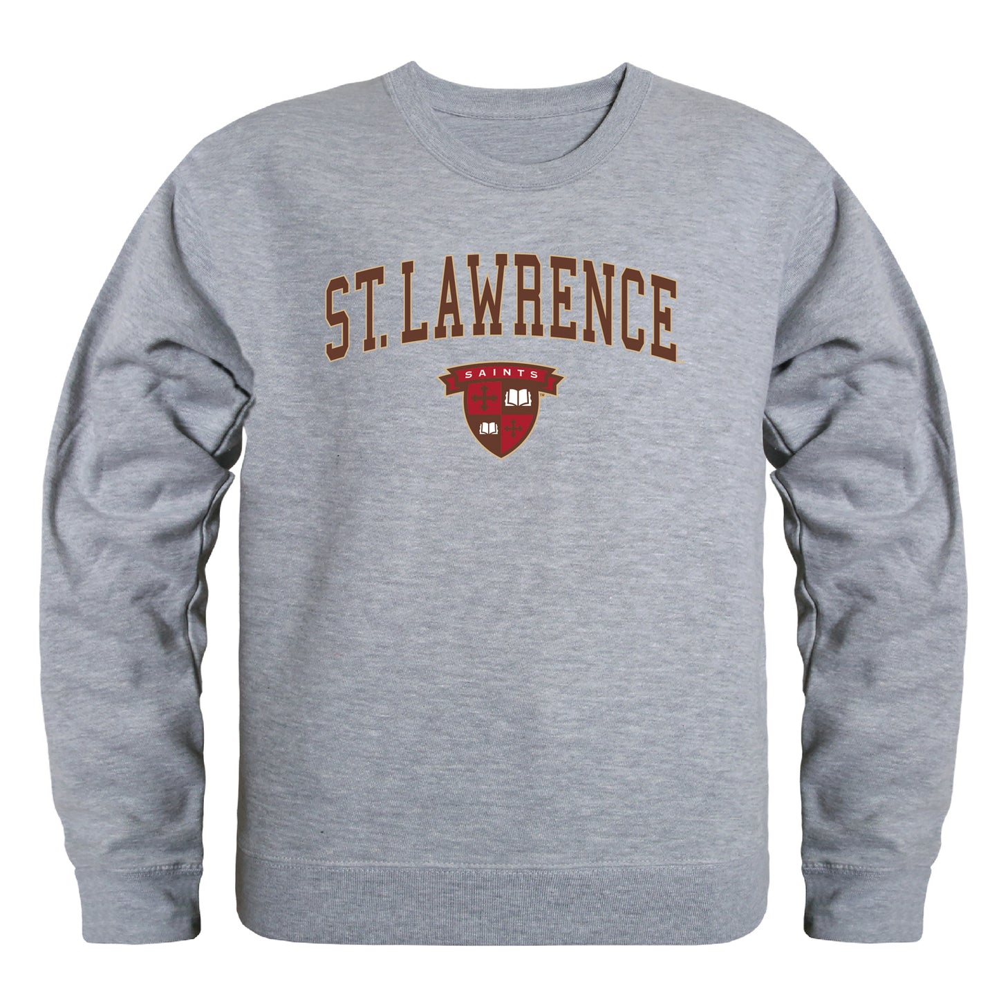 St. Lawrence University Saints Campus Crewneck Pullover Sweatshirt Sweate