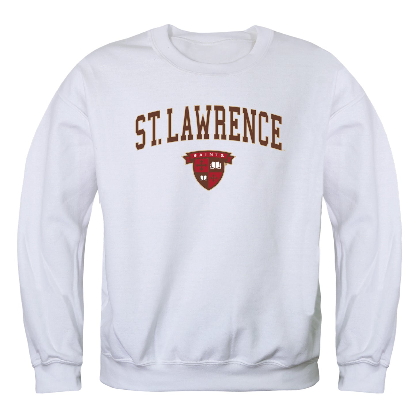 St. Lawrence University Saints Campus Crewneck Pullover Sweatshirt Sweate