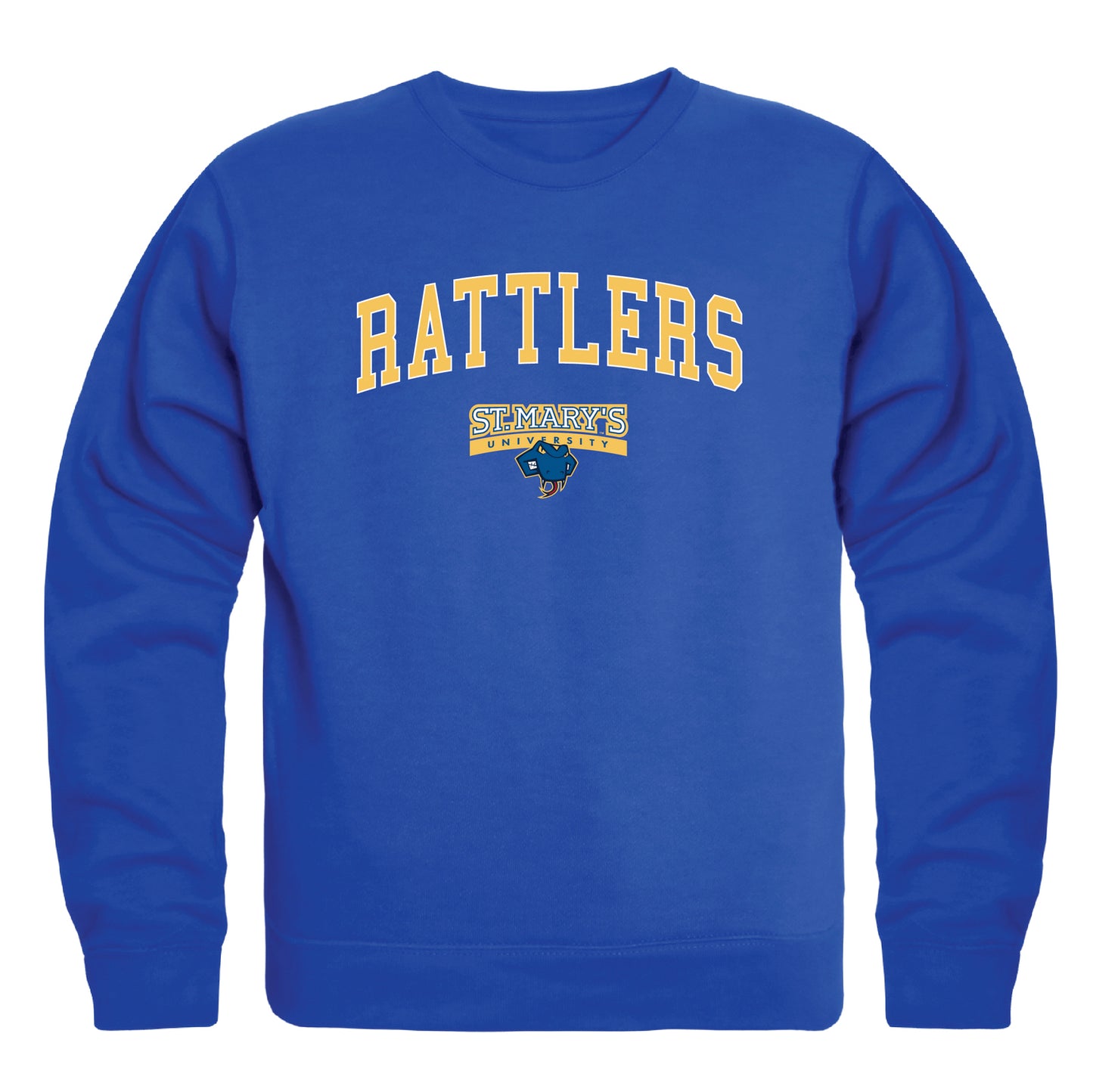 St. Mary's University Rattlers Campus Crewneck Pullover Sweatshirt Sweate