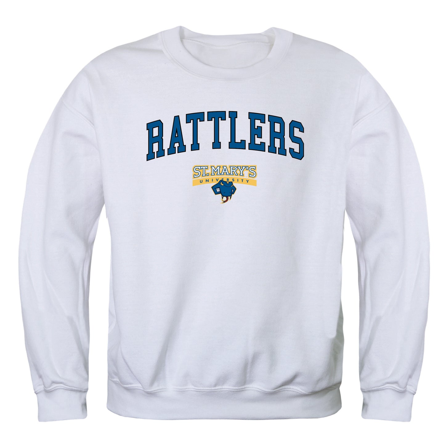 St. Mary's University Rattlers Campus Crewneck Pullover Sweatshirt Sweate