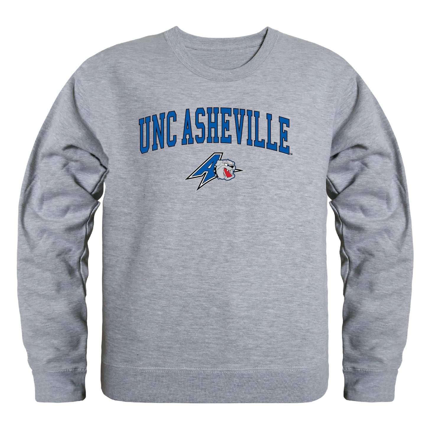 UNC University of North Carolina at Asheville Bulldogs Campus Crewneck Pullover Sweatshirt Sweate