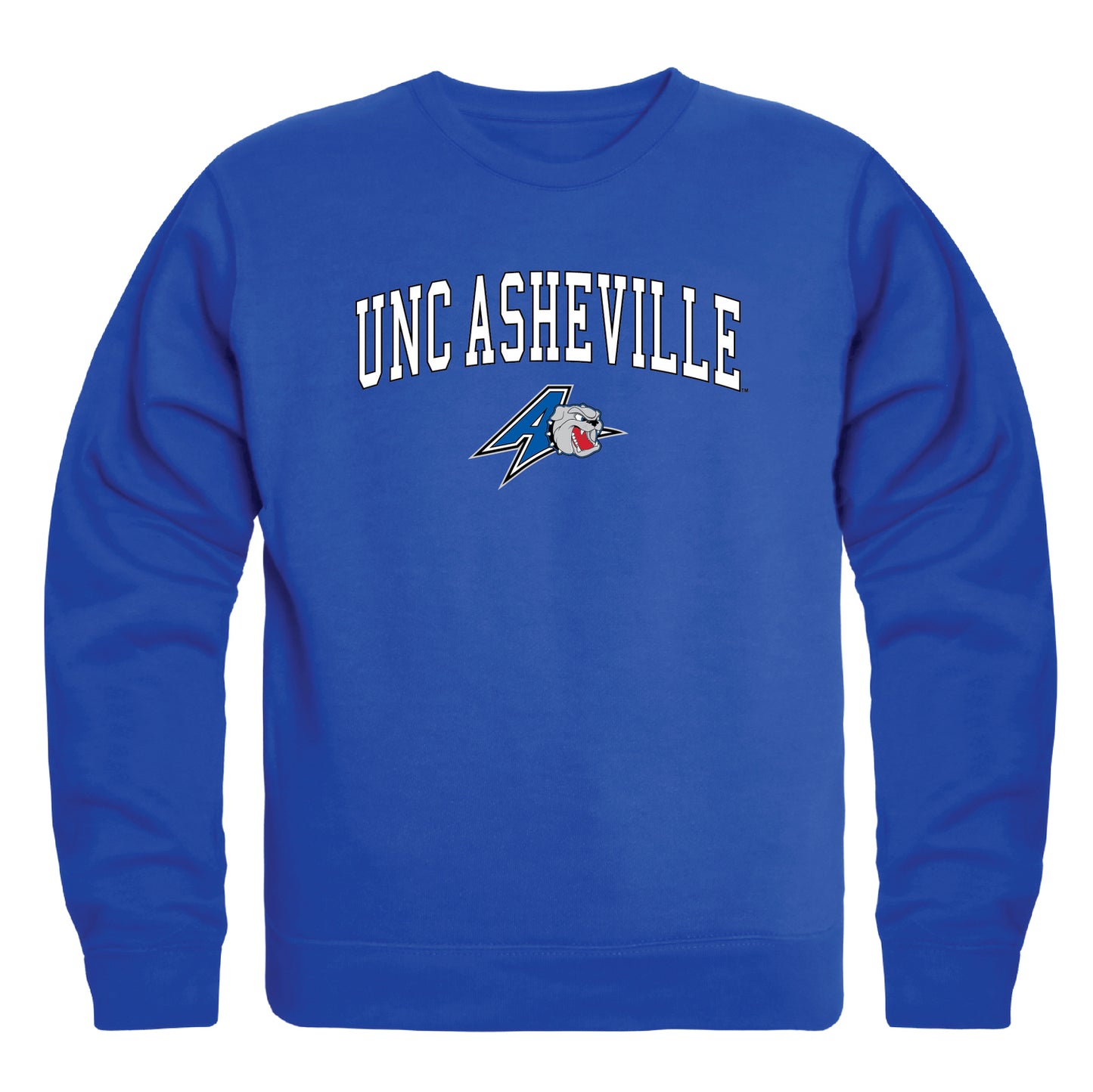 UNC University of North Carolina at Asheville Bulldogs Campus Crewneck Pullover Sweatshirt Sweate