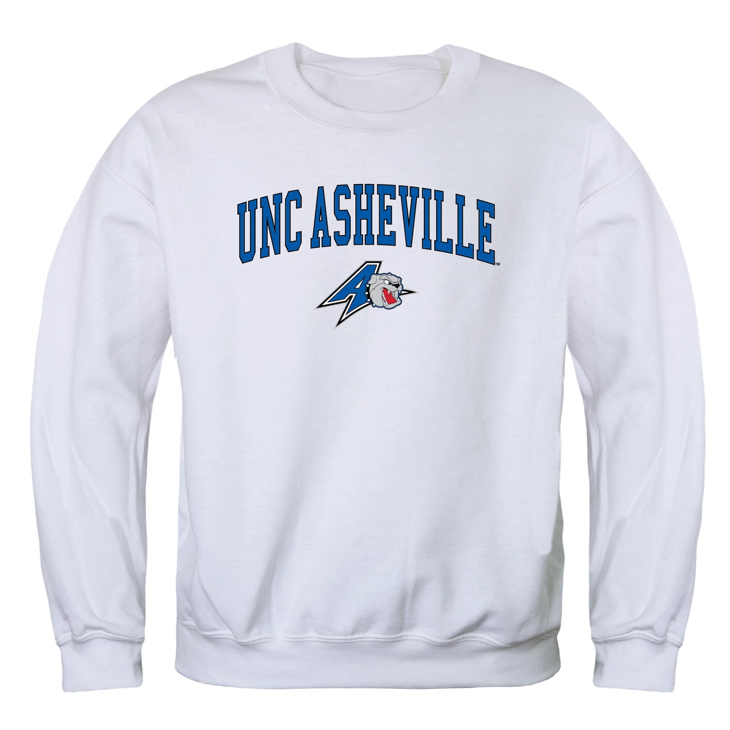 UNC University of North Carolina at Asheville Bulldogs Campus Crewneck Pullover Sweatshirt Sweate