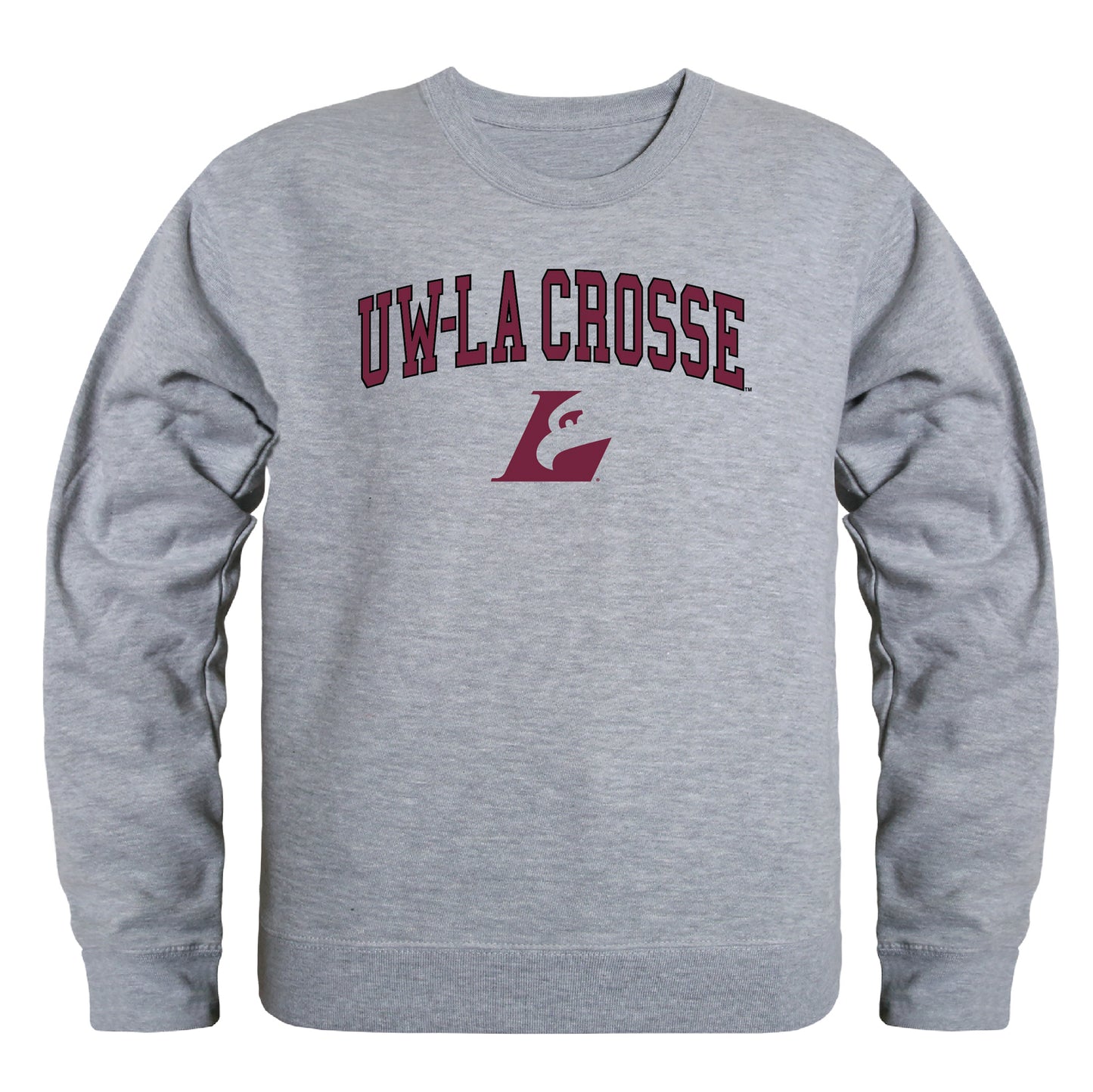 University of Wisconsin-La Crosse Eagles Campus Crewneck Pullover Sweatshirt Sweate