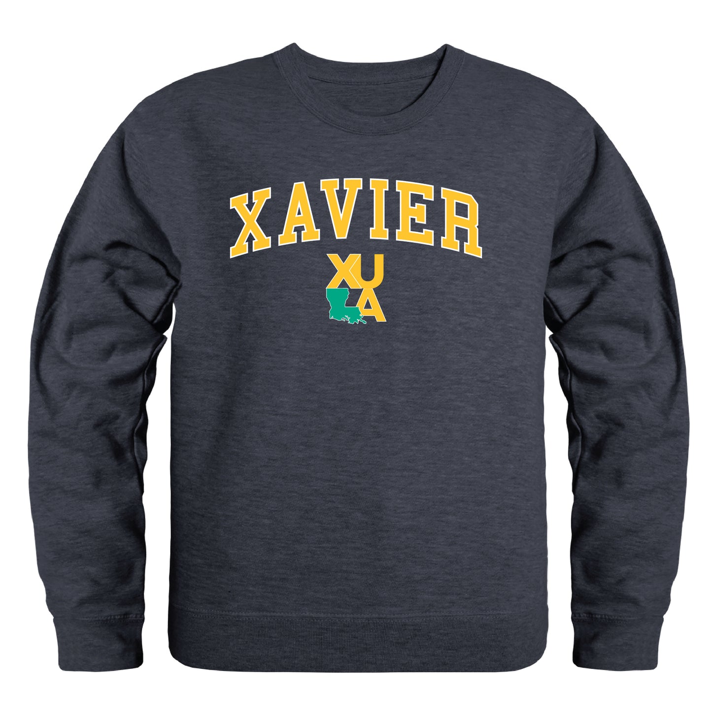 Xavier University of Louisiana Campus Crewneck Pullover Sweatshirt Sweate