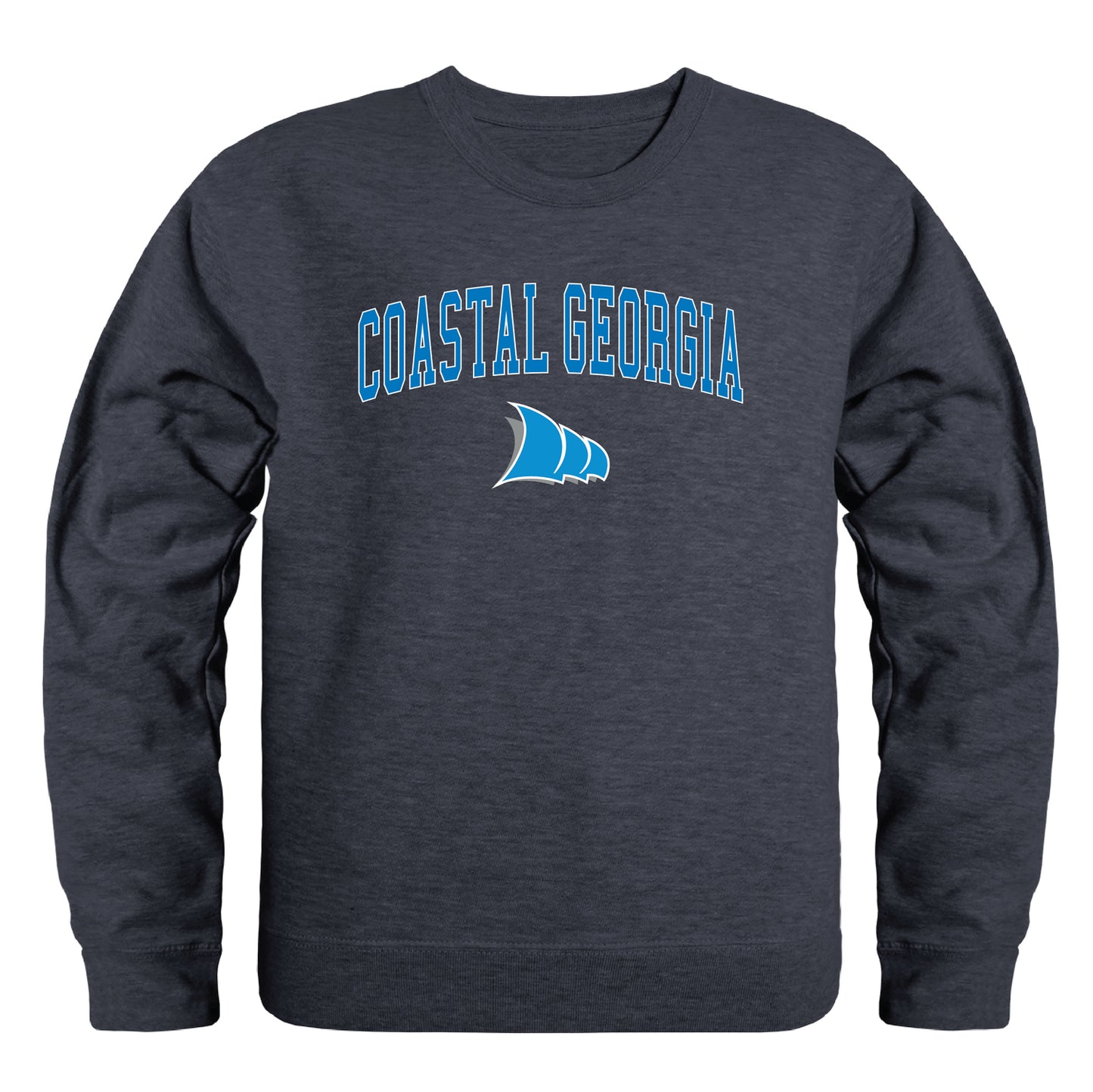 College of Coastal Georgia Mariners Campus Crewneck Pullover Sweatshirt Sweate