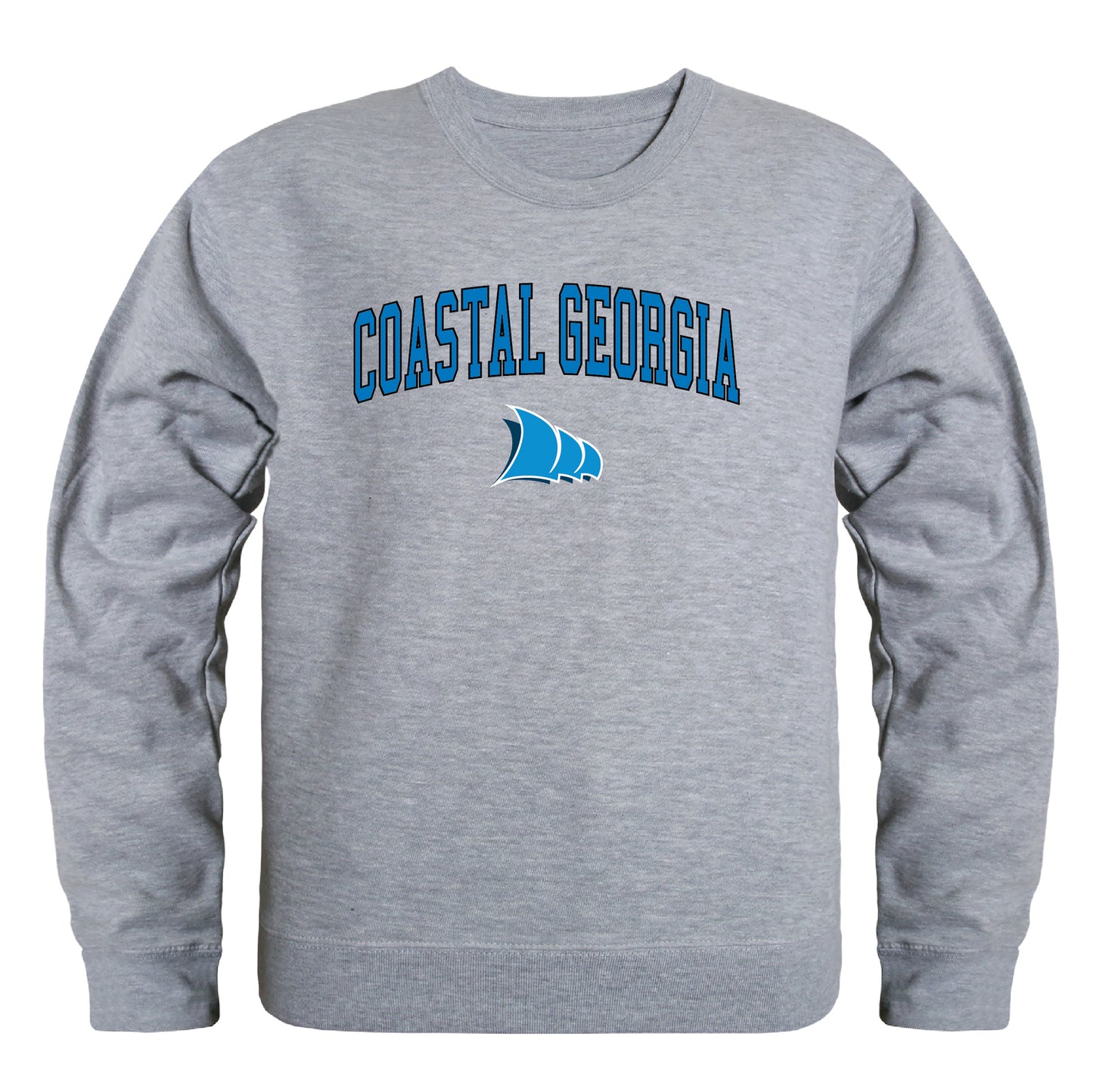 College of Coastal Georgia Mariners Campus Crewneck Pullover Sweatshirt Sweate