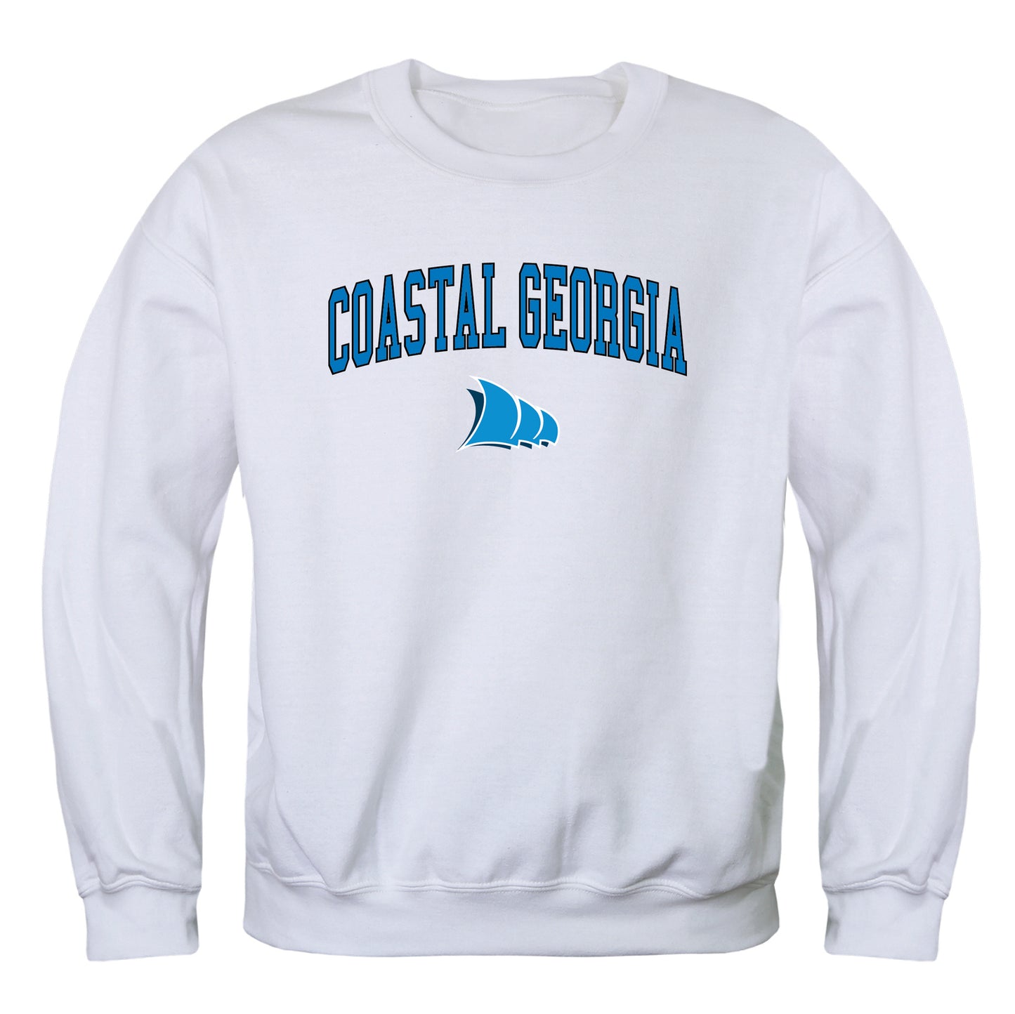 College of Coastal Georgia Mariners Campus Crewneck Pullover Sweatshirt Sweate