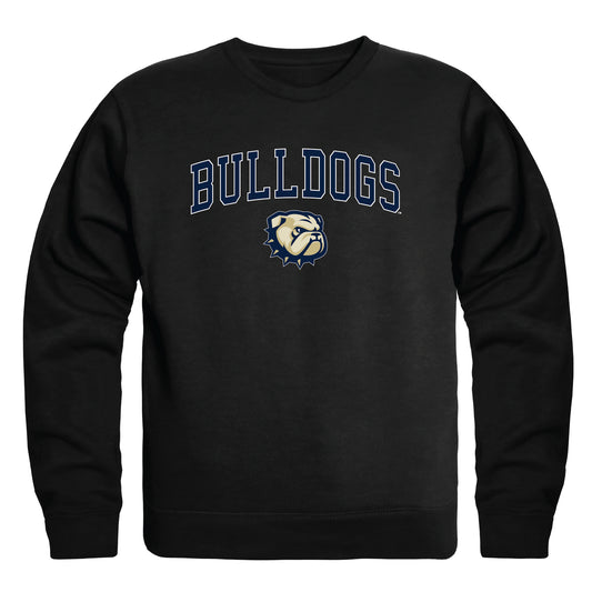 Wingate University Bulldogs Campus Crewneck Pullover Sweatshirt Sweate