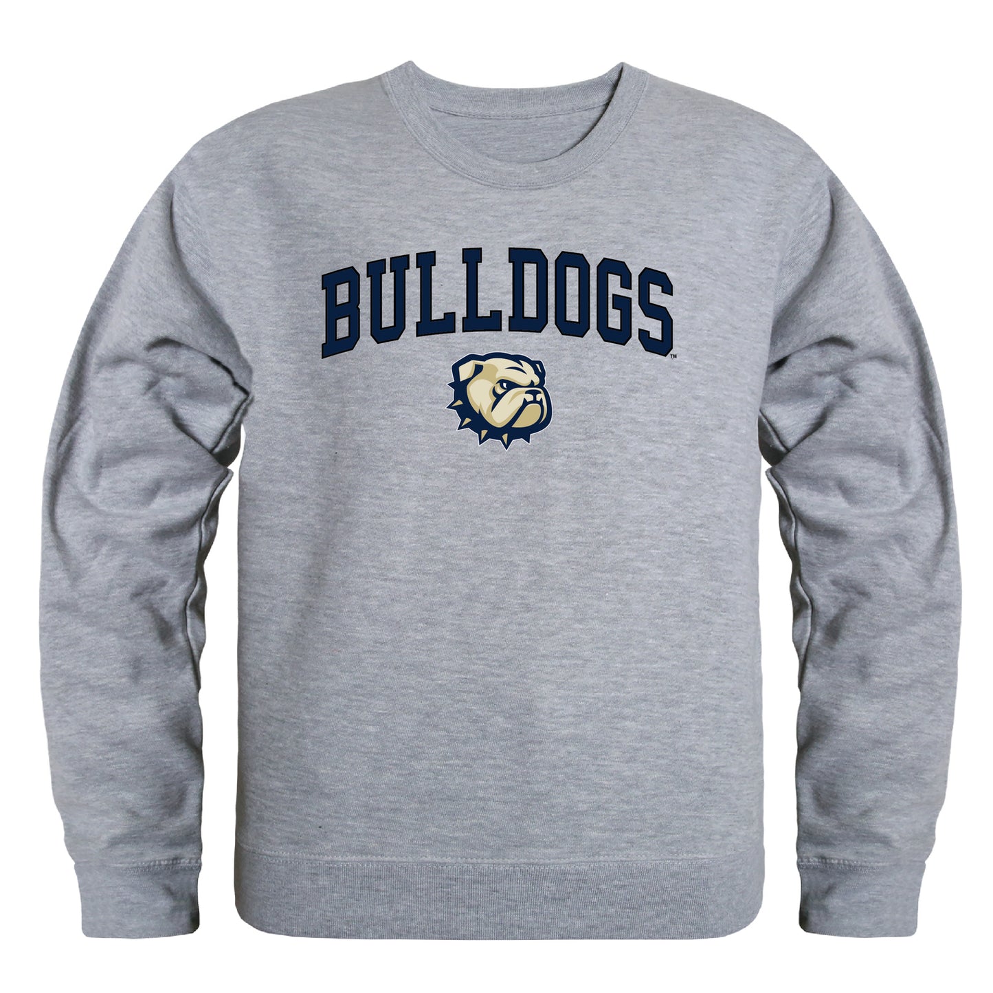 Wingate University Bulldogs Campus Crewneck Pullover Sweatshirt Sweate