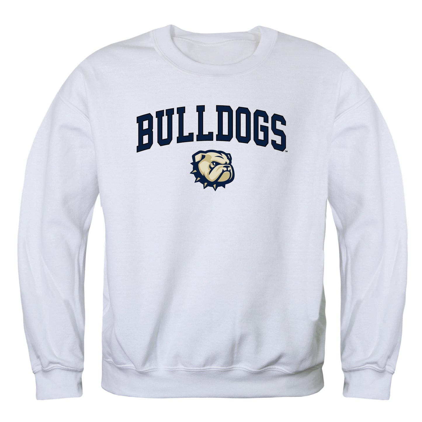 Wingate University Bulldogs Campus Crewneck Pullover Sweatshirt Sweate