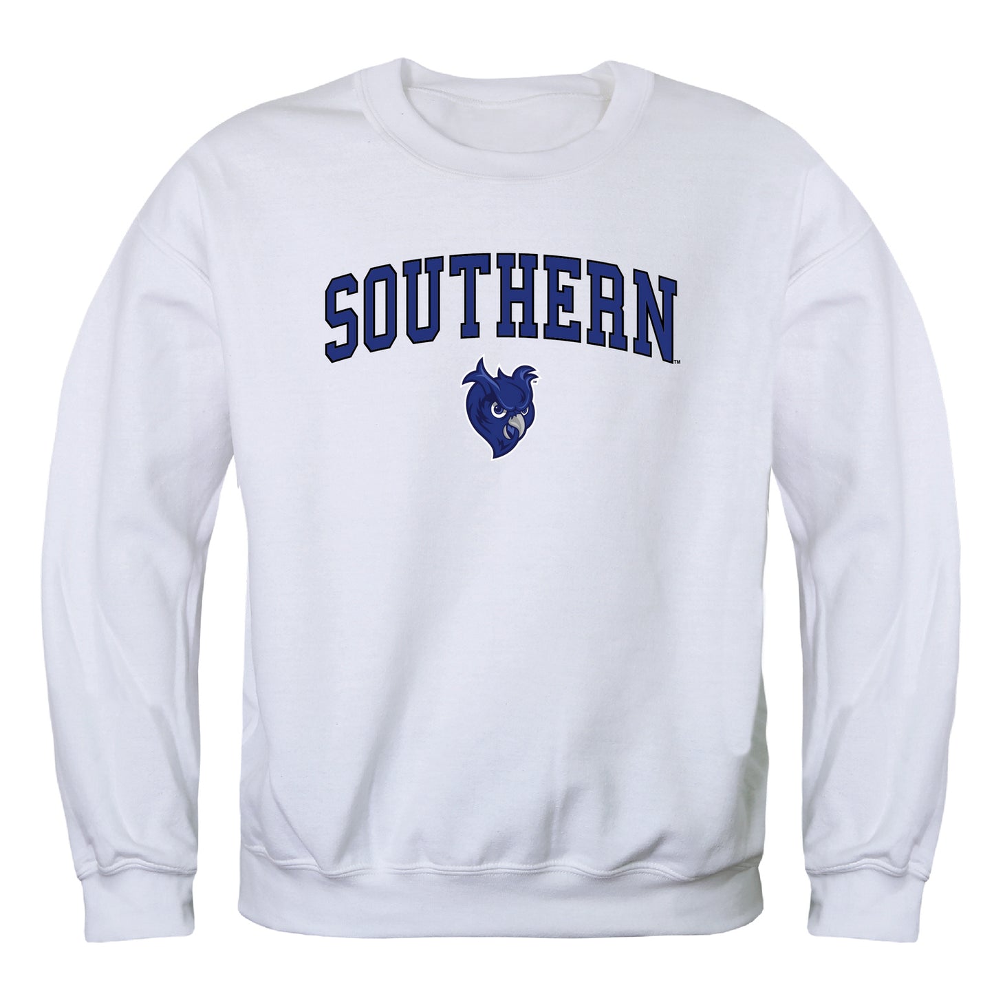 Southern Connecticut State University Owls Campus Crewneck Pullover Sweatshirt Sweate