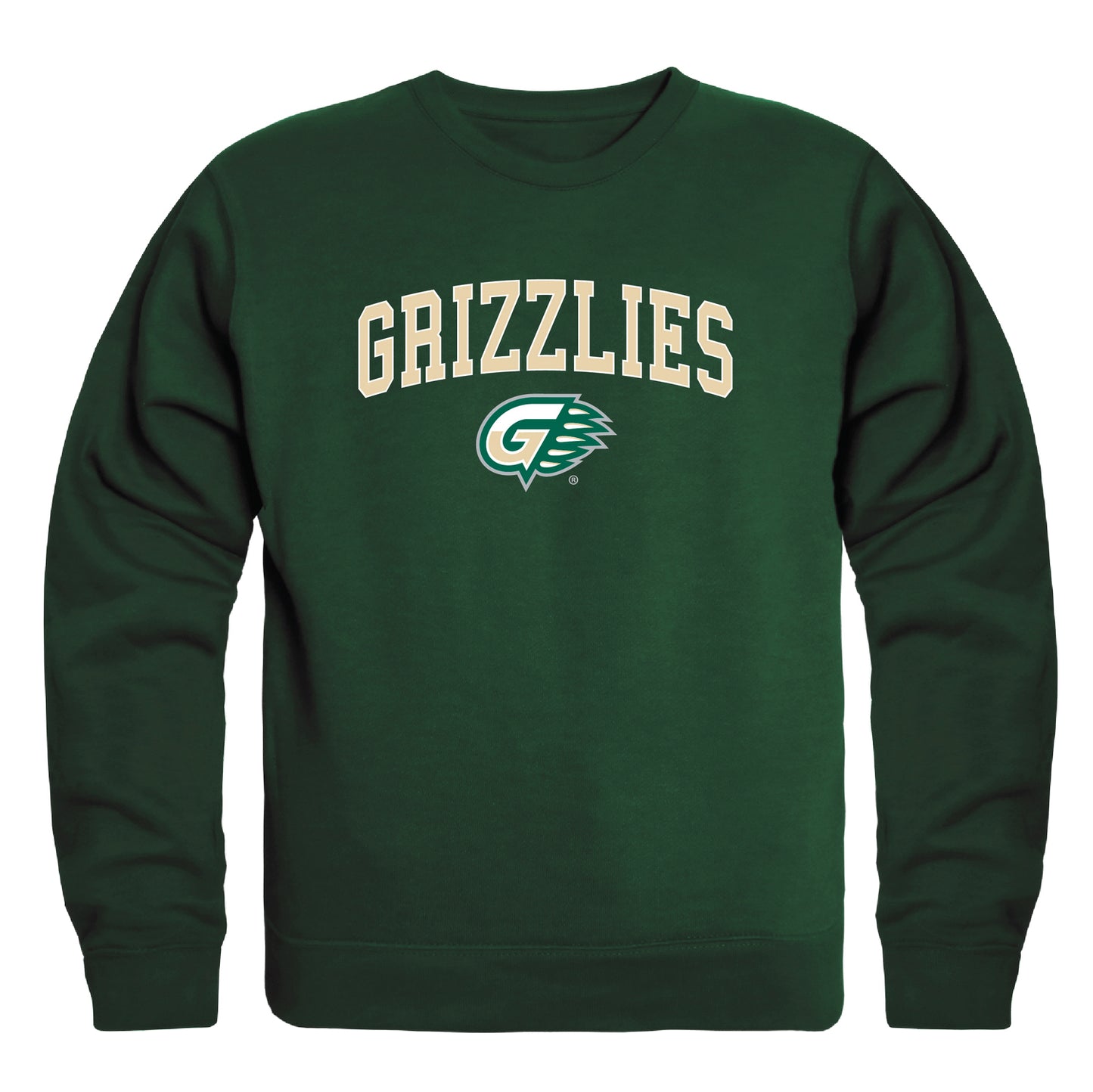 Georgia Gwinnett College Grizzlies Campus Crewneck Pullover Sweatshirt Sweate