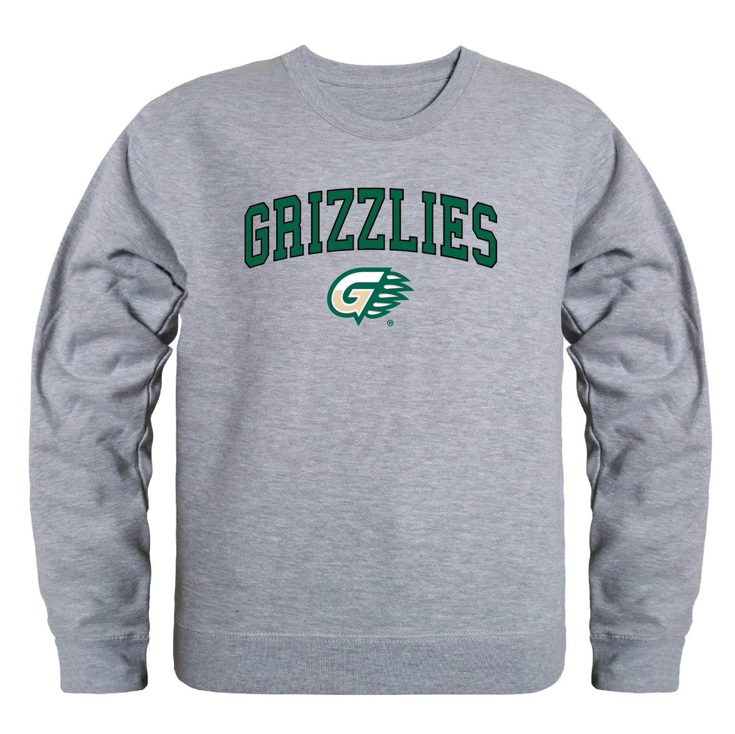 Georgia Gwinnett College Grizzlies Campus Crewneck Pullover Sweatshirt Sweate