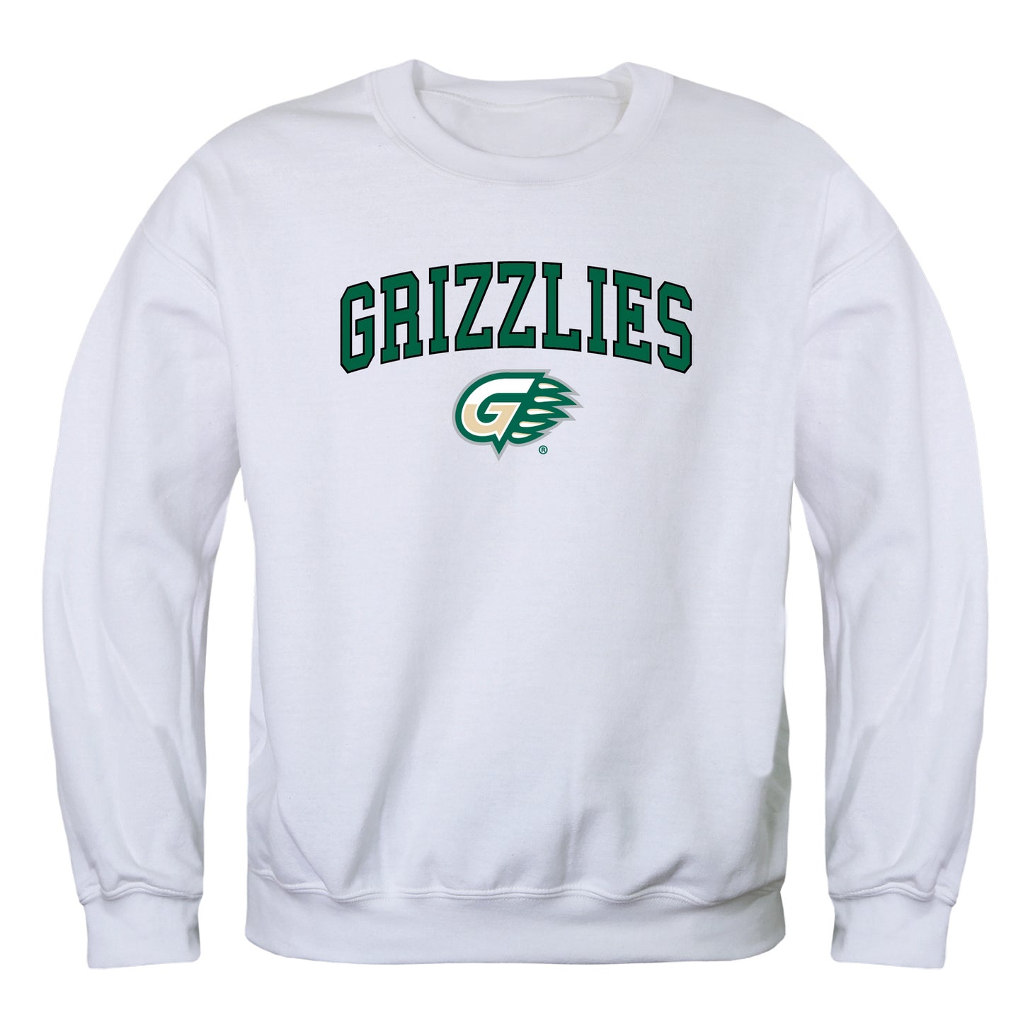 Georgia Gwinnett College Grizzlies Campus Crewneck Pullover Sweatshirt Sweate