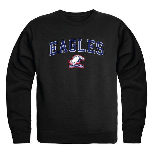 American University Eagles Campus Crewneck Pullover Sweatshirt Sweate