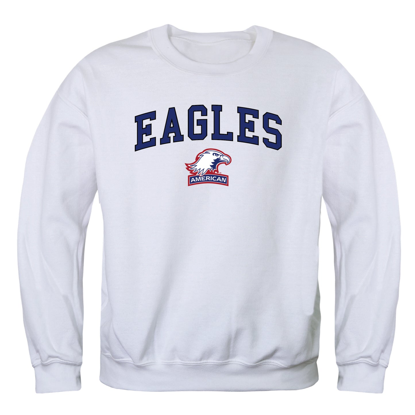 American University Eagles Campus Crewneck Pullover Sweatshirt Sweate