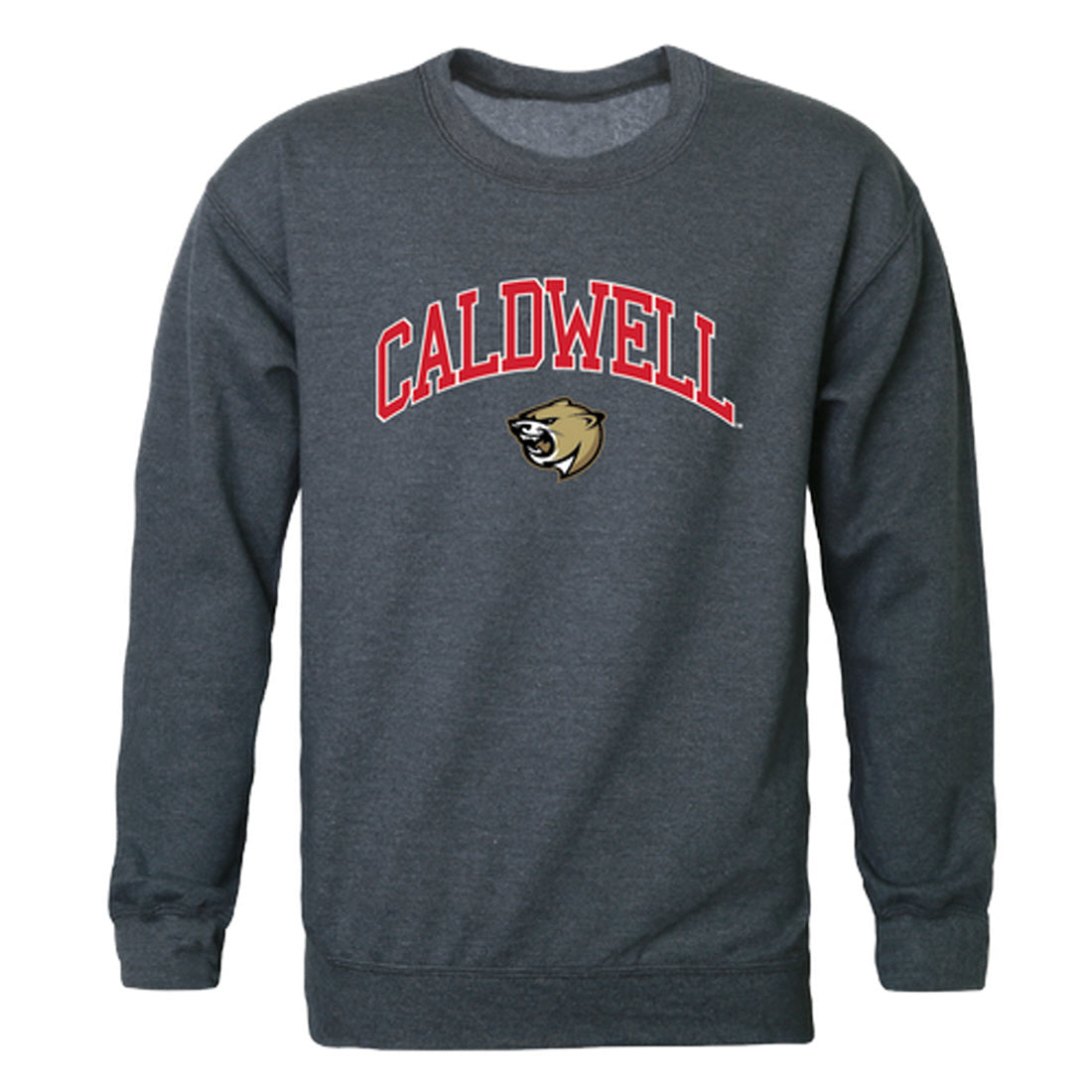 Caldwell University Cougars Campus Crewneck Pullover Sweatshirt Sweate