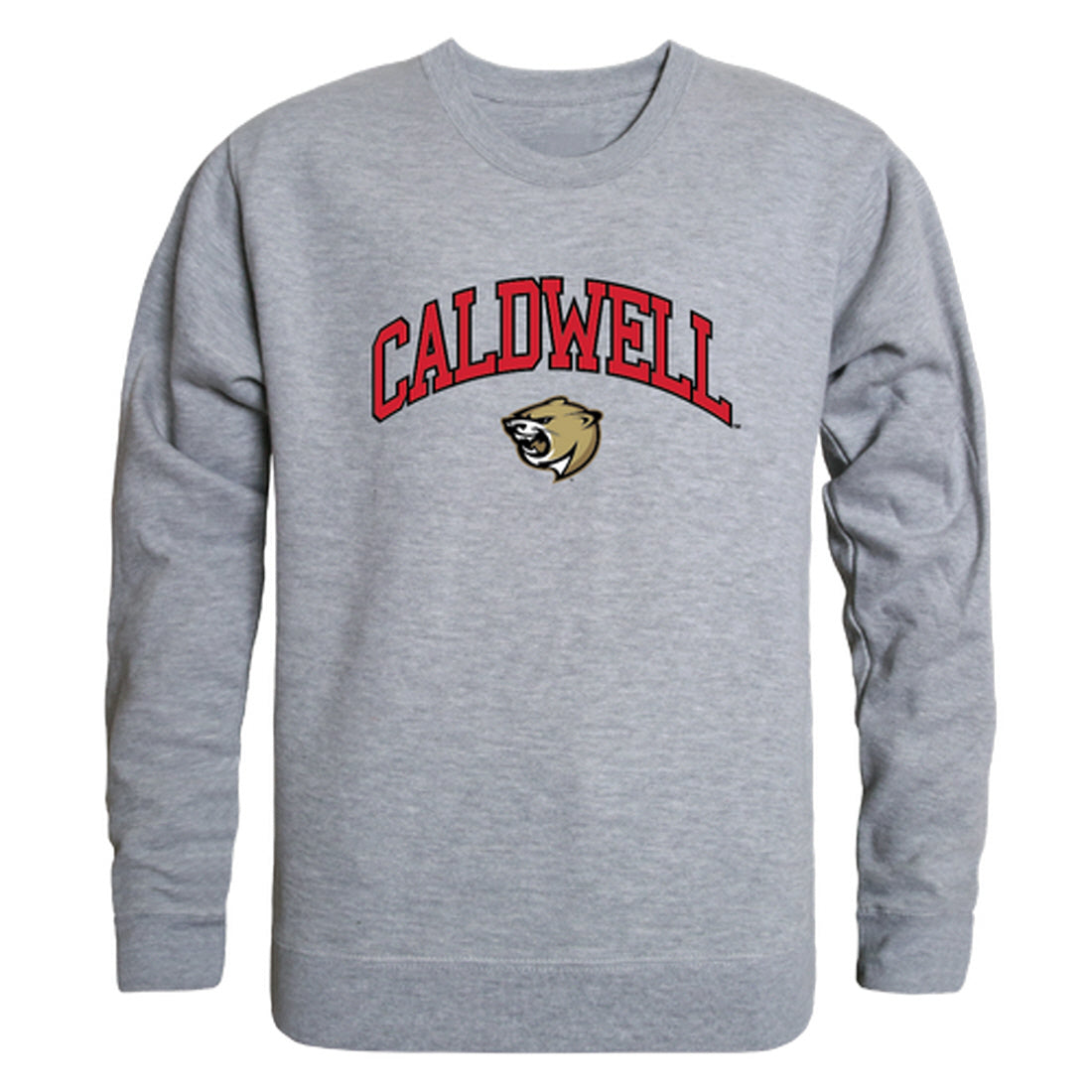 Caldwell University Cougars Campus Crewneck Pullover Sweatshirt Sweate