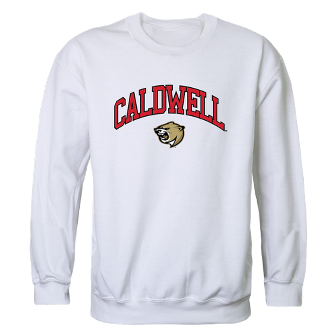 Caldwell University Cougars Campus Crewneck Pullover Sweatshirt Sweate