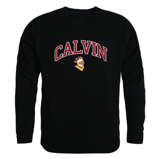 Calvin University Knights Campus Crewneck Pullover Sweatshirt Sweate