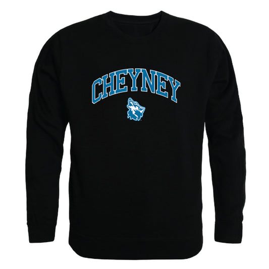 Cheyney University of Pennsylvania Wolves Campus Crewneck Pullover Sweatshirt Sweate