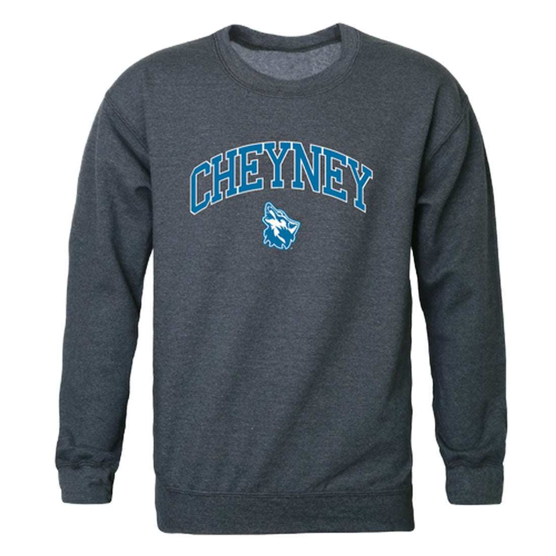 Cheyney University of Pennsylvania Wolves Campus Crewneck Pullover Sweatshirt Sweate