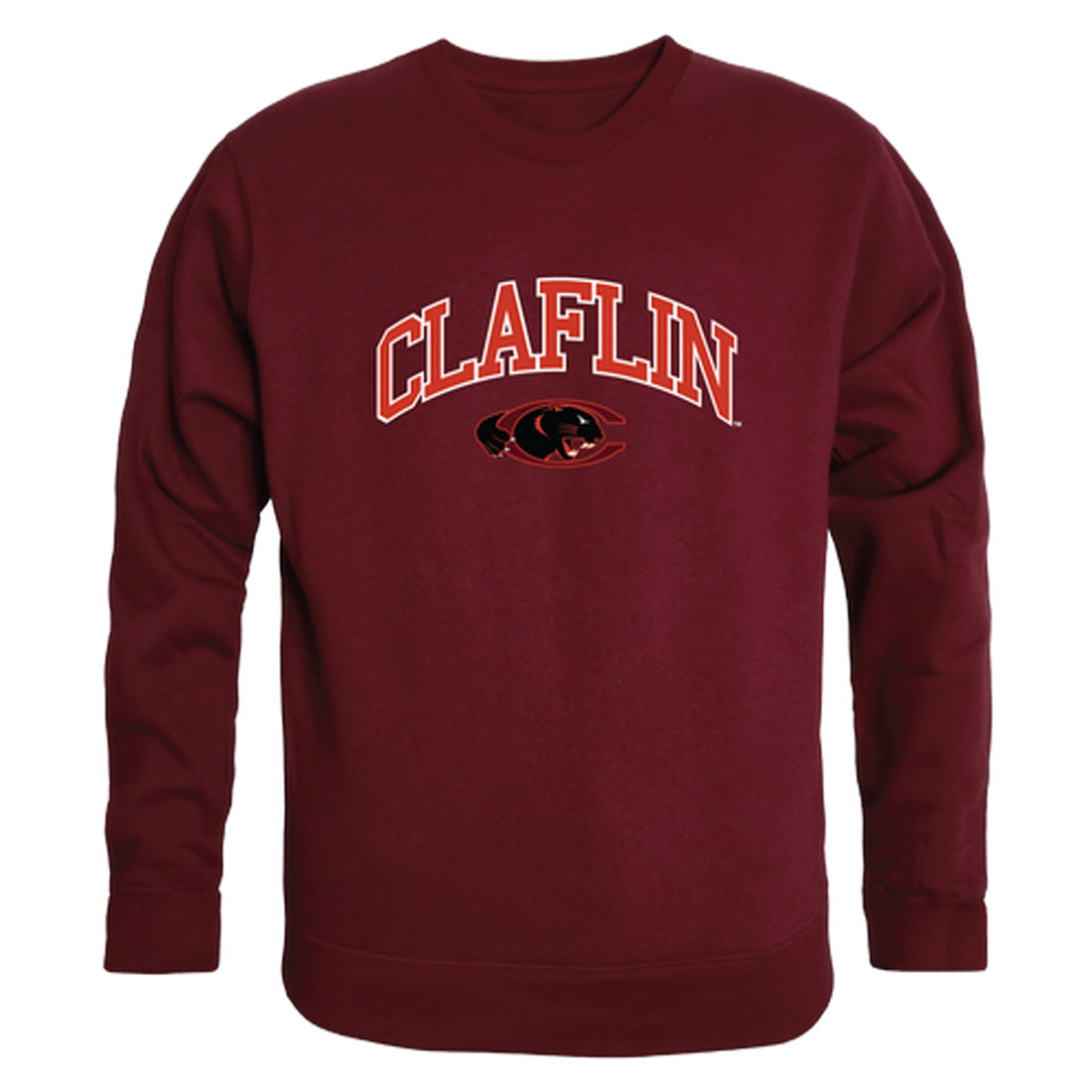 Claflin University Panthers Campus Crewneck Pullover Sweatshirt Sweate