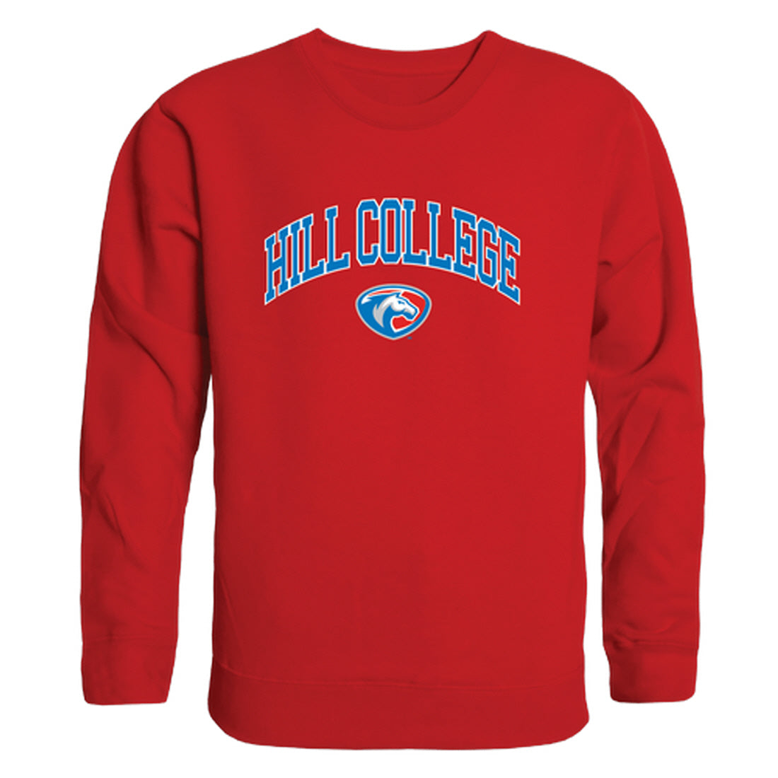 Hill College Rebels Rebels Campus Crewneck Pullover Sweatshirt Sweate