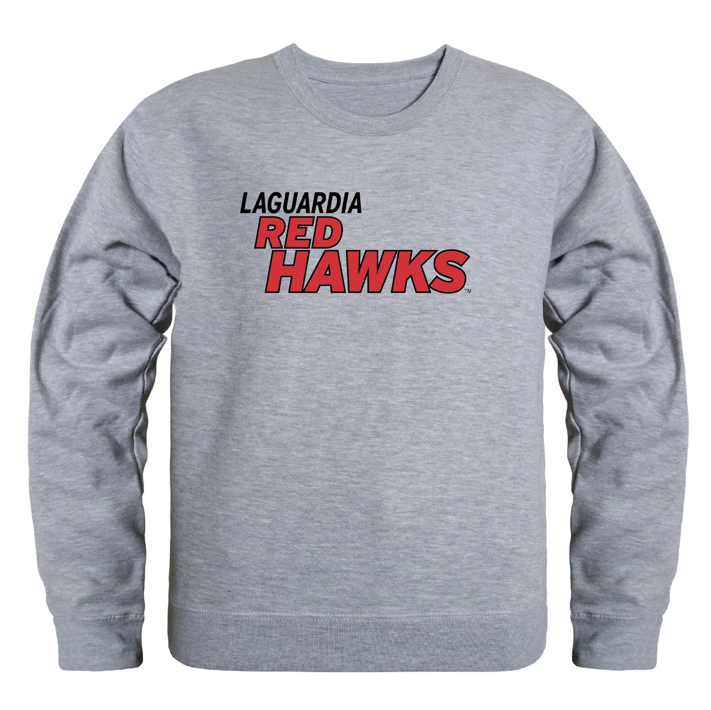 LaGuardia Red Hawks Campus Crewneck Pullover Sweatshirt Sweate