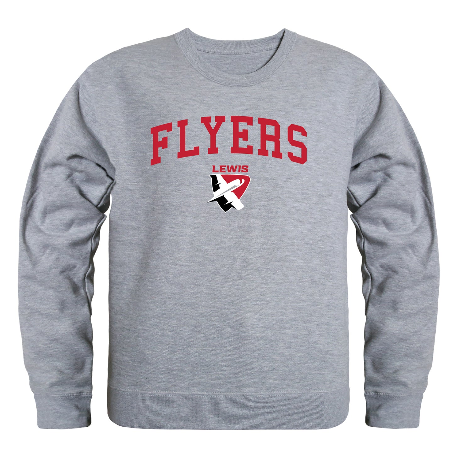 Lewis University Flyers Campus Crewneck Pullover Sweatshirt Sweate