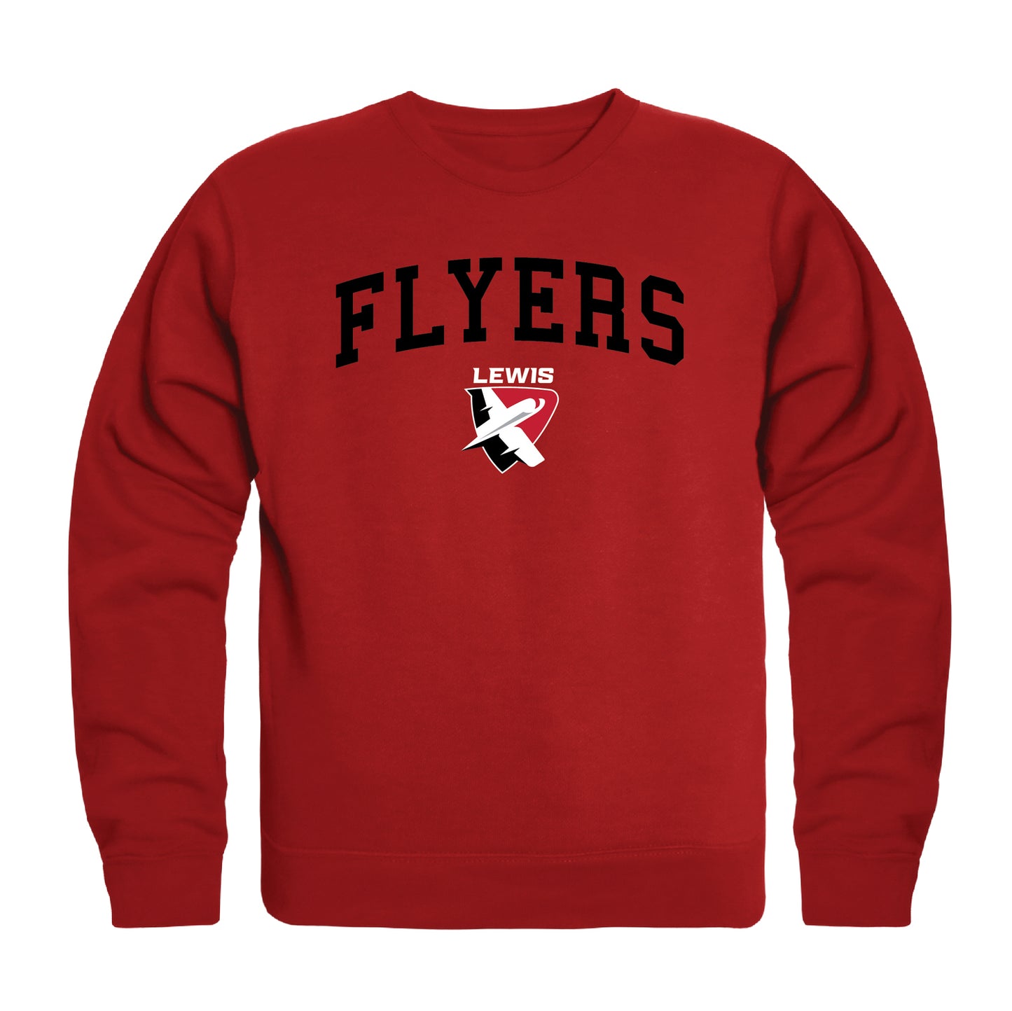 Lewis University Flyers Campus Crewneck Pullover Sweatshirt Sweate