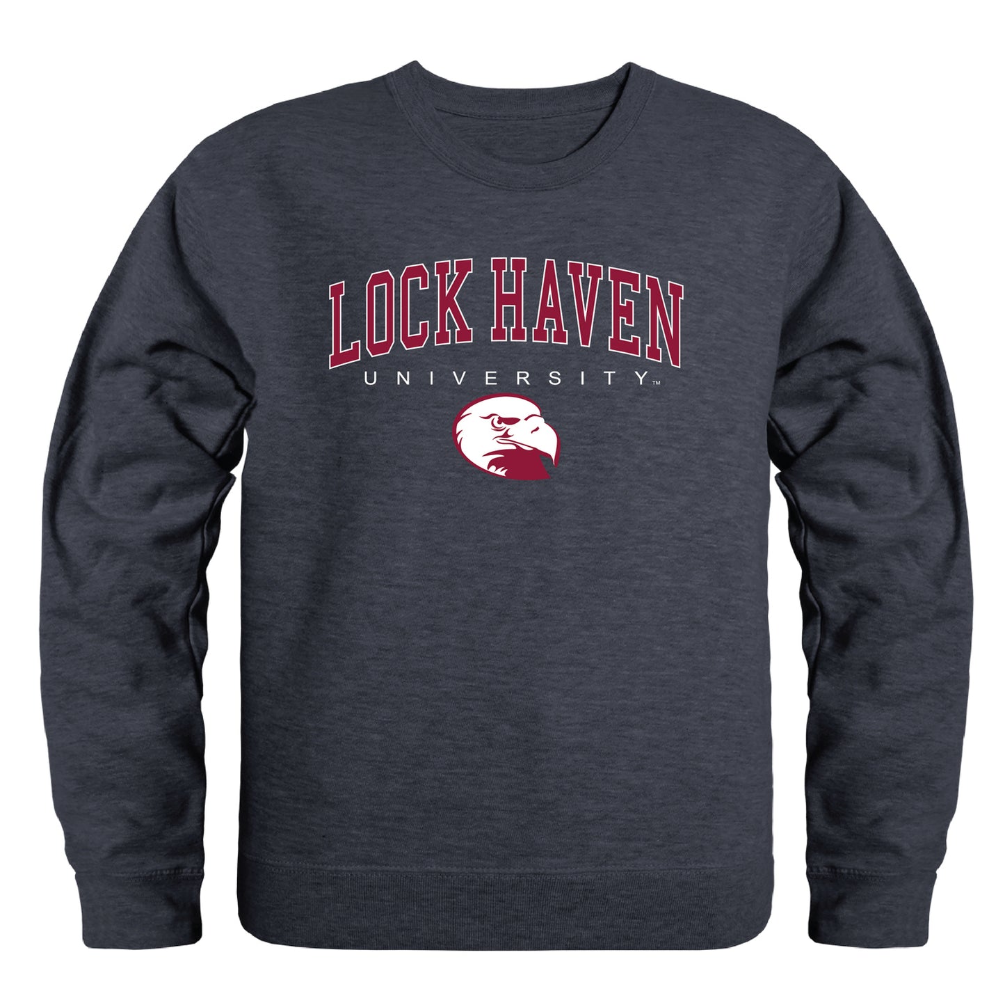 Lock Haven University Bald Eagles Campus Crewneck Pullover Sweatshirt Sweate