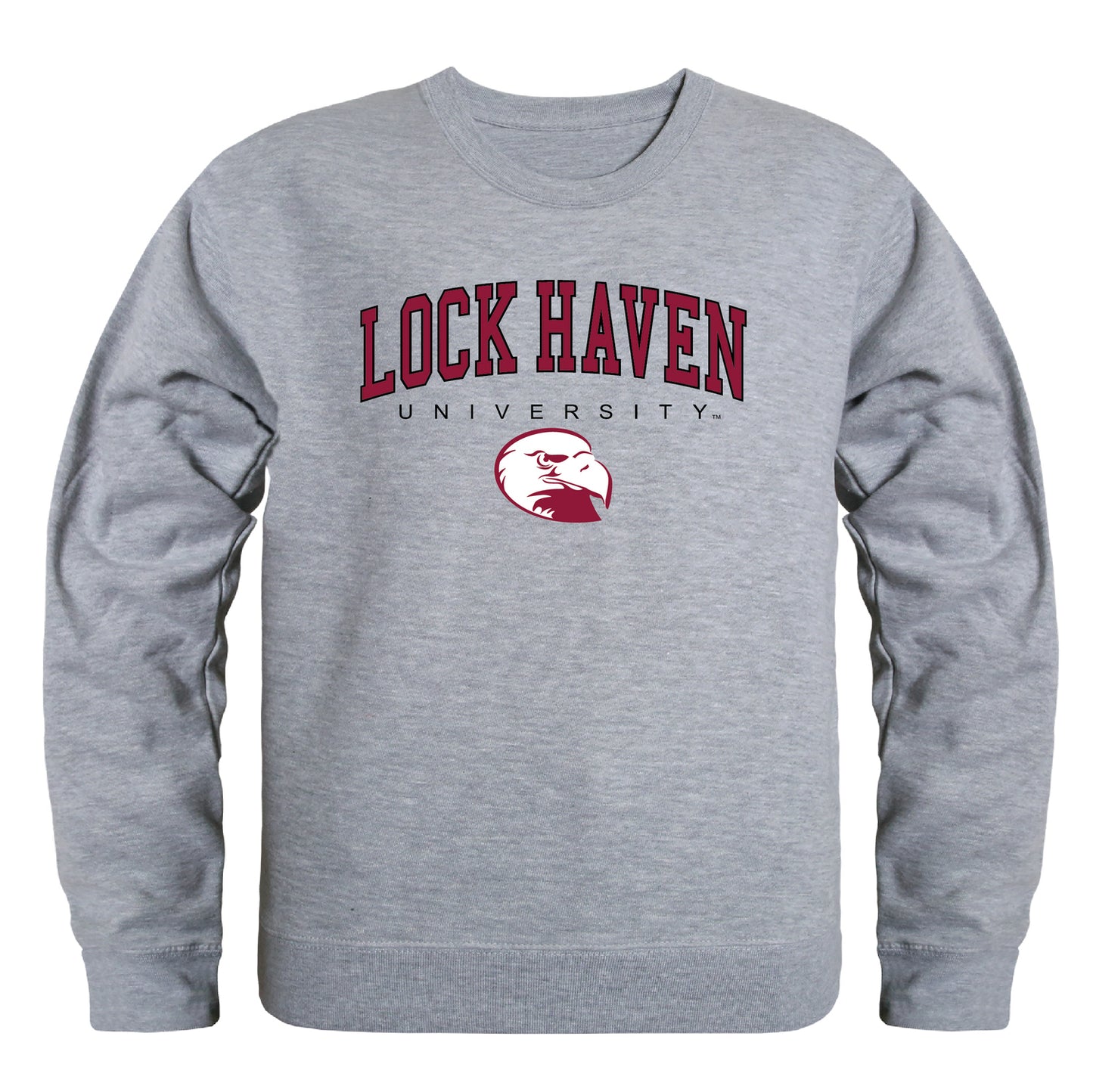 Lock Haven University Bald Eagles Campus Crewneck Pullover Sweatshirt Sweate