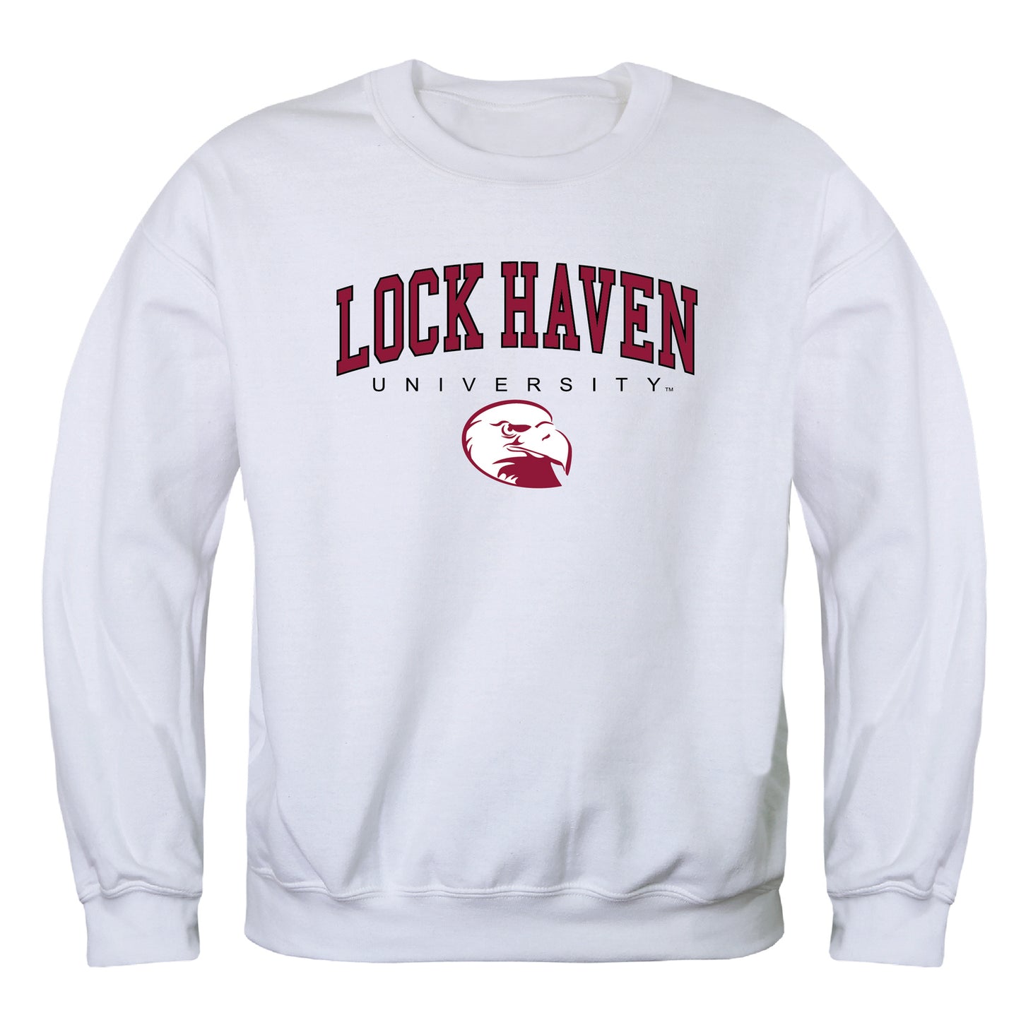 Lock Haven University Bald Eagles Campus Crewneck Pullover Sweatshirt Sweate