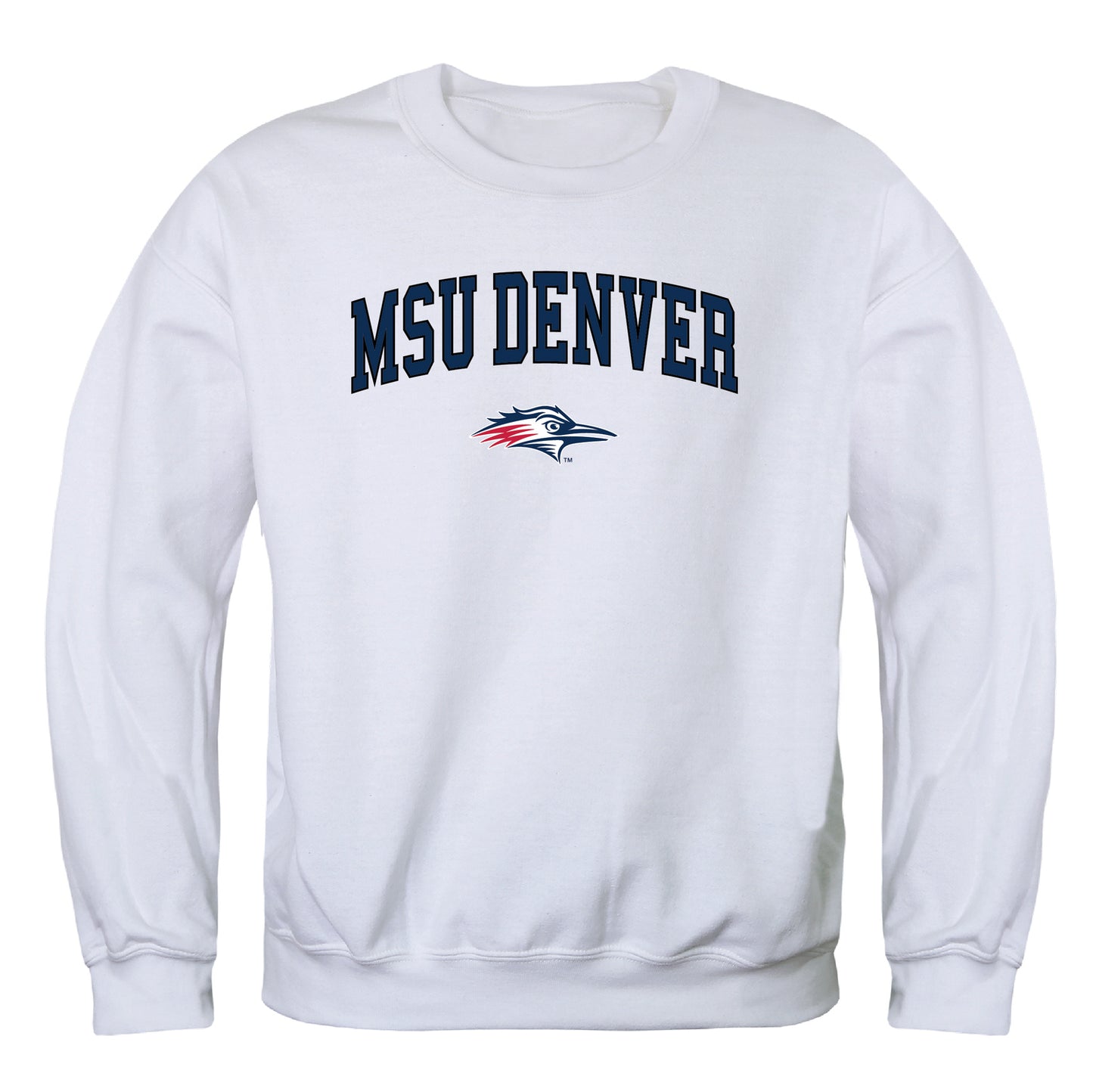 Metropolitan State University of Denver Roadrunners Campus Crewneck Pullover Sweatshirt Sweater