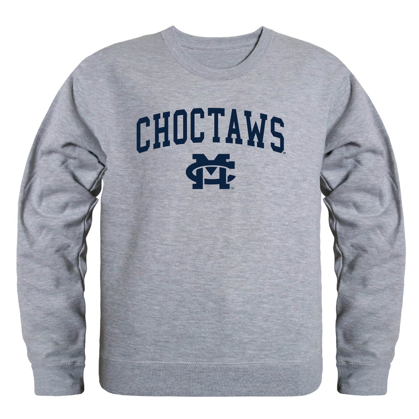 Mississippi College Choctaws Campus Crewneck Pullover Sweatshirt Sweater