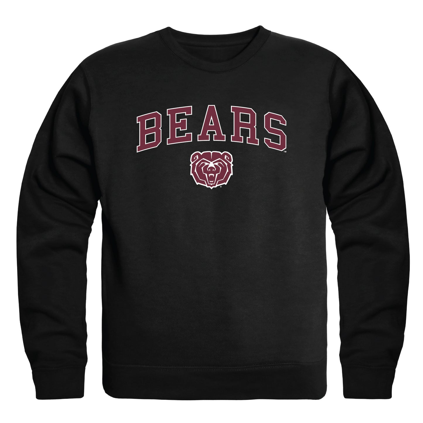 Missouri State University Bears Campus Crewneck Pullover Sweatshirt Sweater