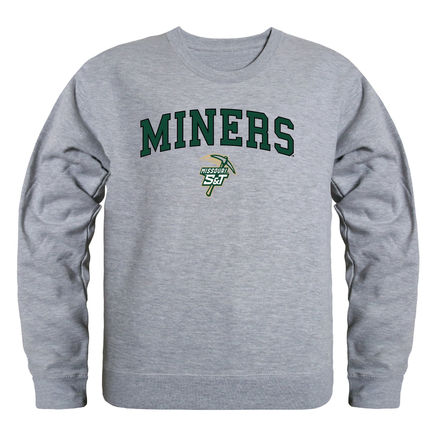 Missouri University of Science and Technology Miners Campus Crewneck Pullover Sweatshirt Sweater