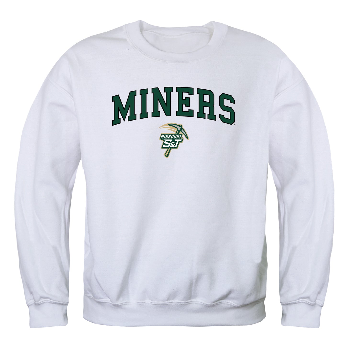 Missouri University of Science and Technology Miners Campus Crewneck Pullover Sweatshirt Sweater