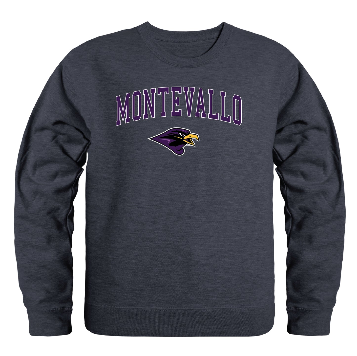 University of Montevallo Falcons Campus Crewneck Pullover Sweatshirt Sweater