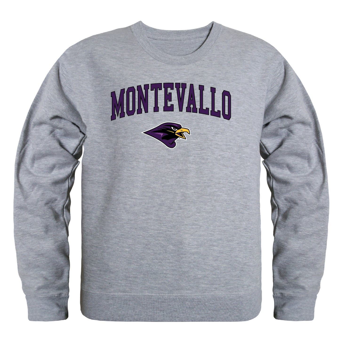 University of Montevallo Falcons Campus Crewneck Pullover Sweatshirt Sweater