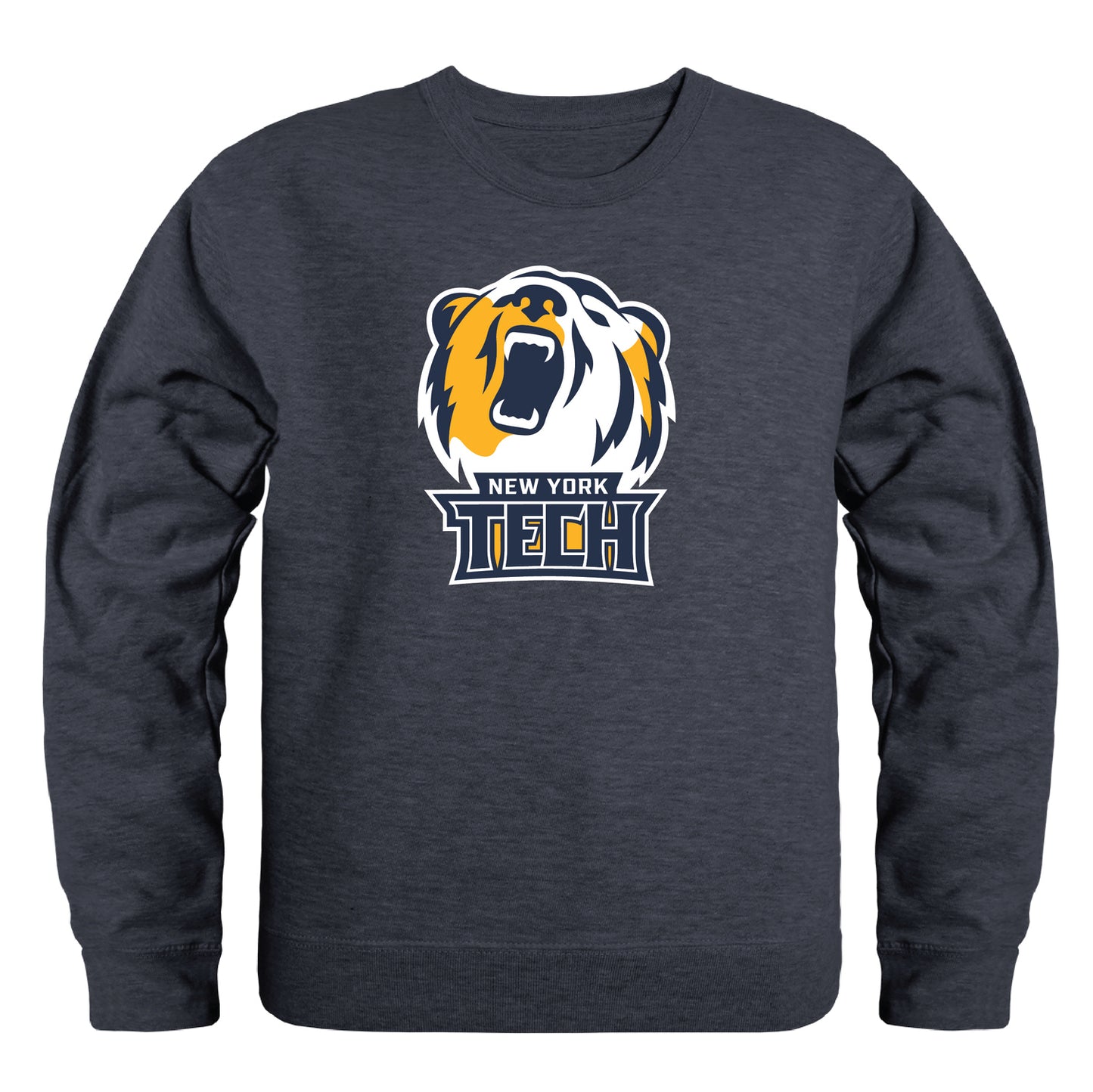 NYIT New York Institute of Technology Bears Campus Crewneck Pullover Sweatshirt Sweater